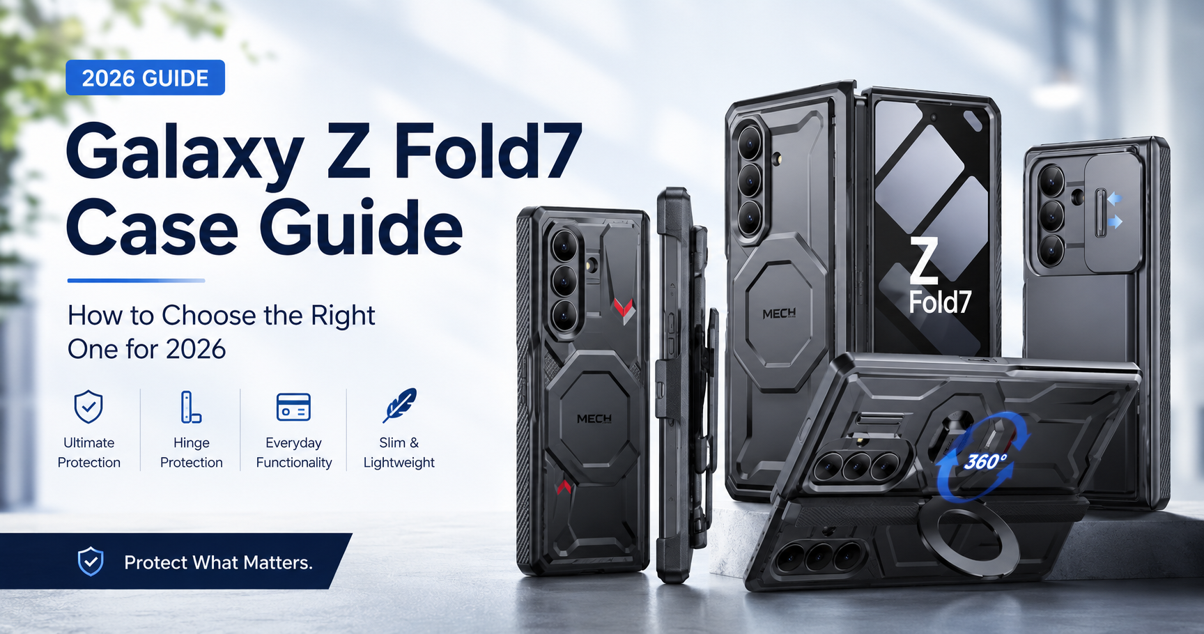 Best Galaxy Z Fold7 Case Guide 2026: How to Choose