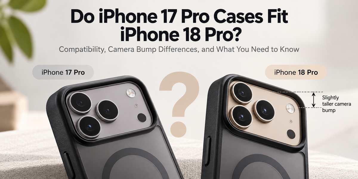 Do iPhone 17 Pro Cases Fit iPhone 18 Pro? Here's What You Need to Know
