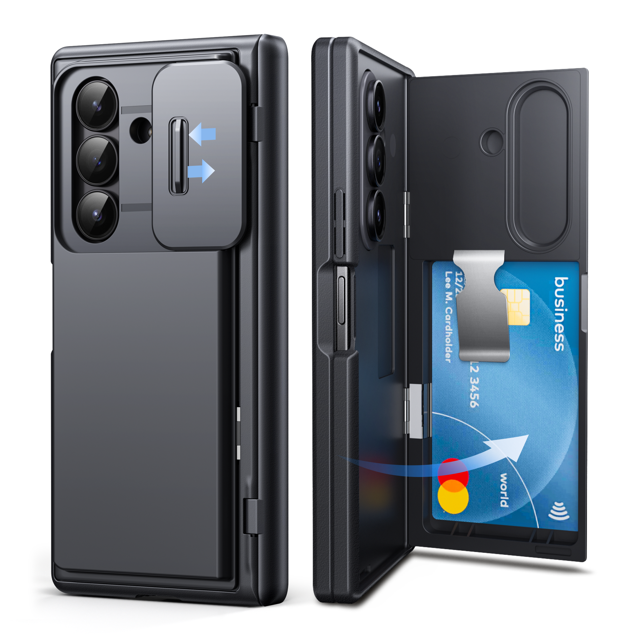 TONGATE Z Fold 7 Case With Wallet