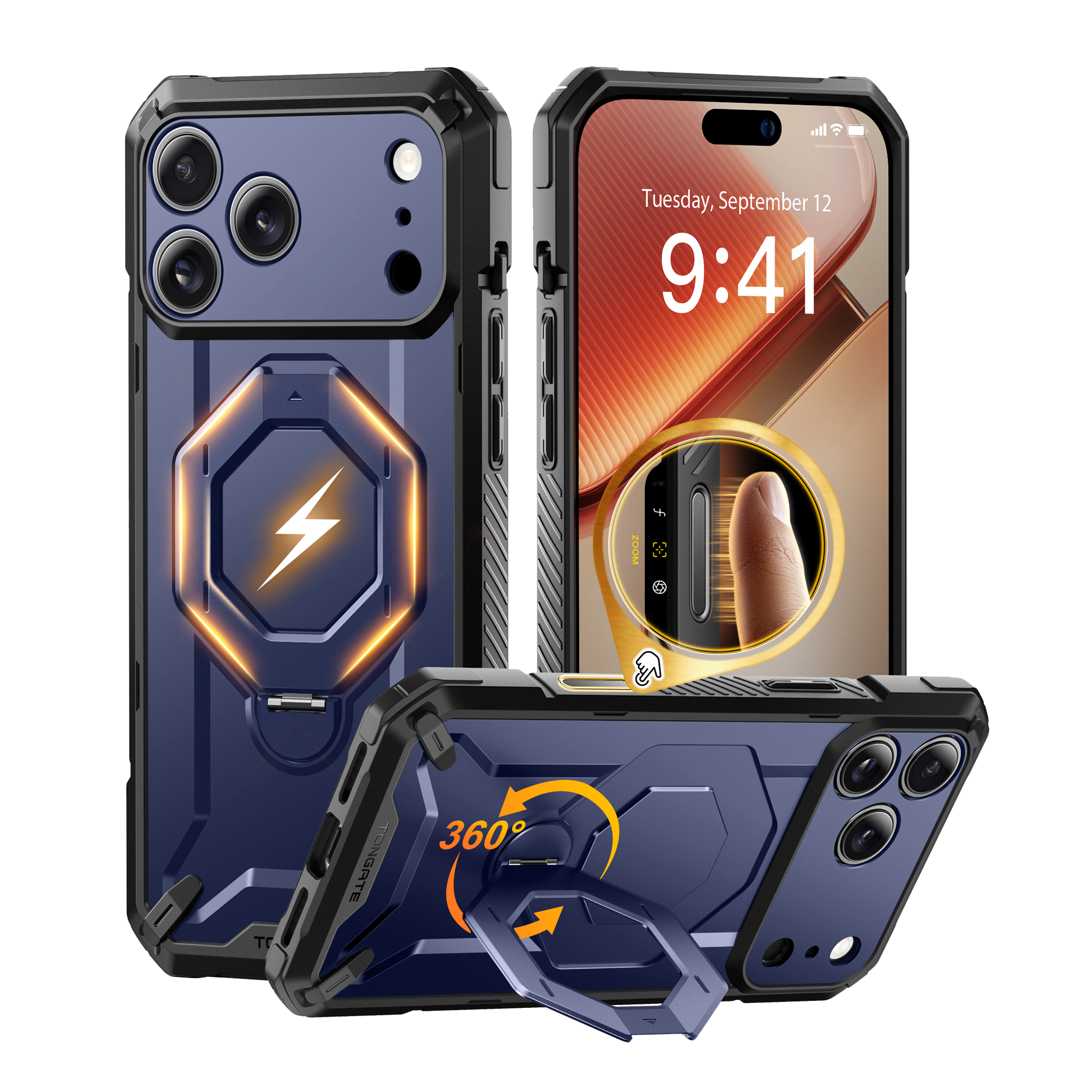 TONGATE iPhone 17 Pro Max Case