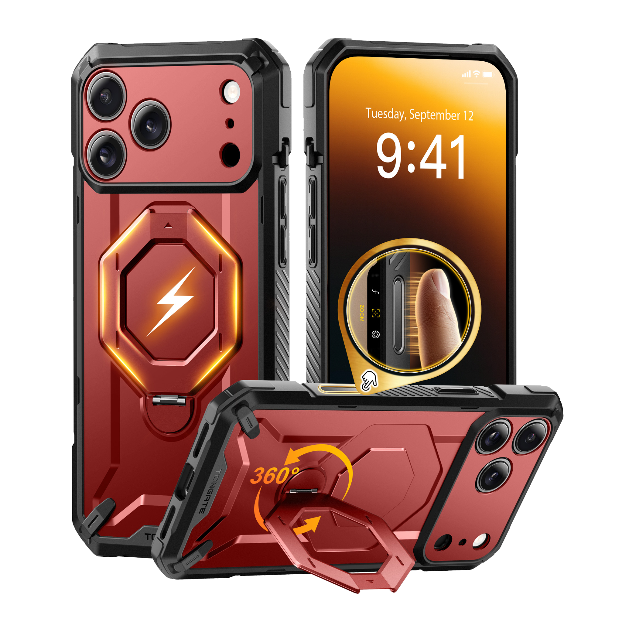 TONGATE iPhone 17 Pro Max Case