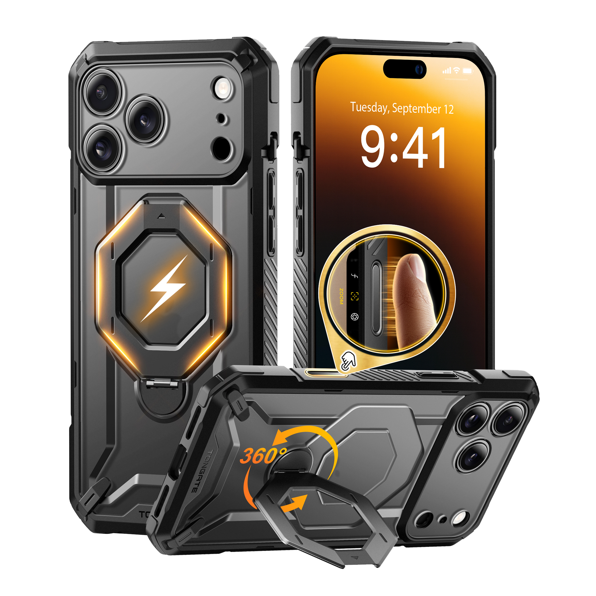 TONGATE iPhone 17 Pro Max Case