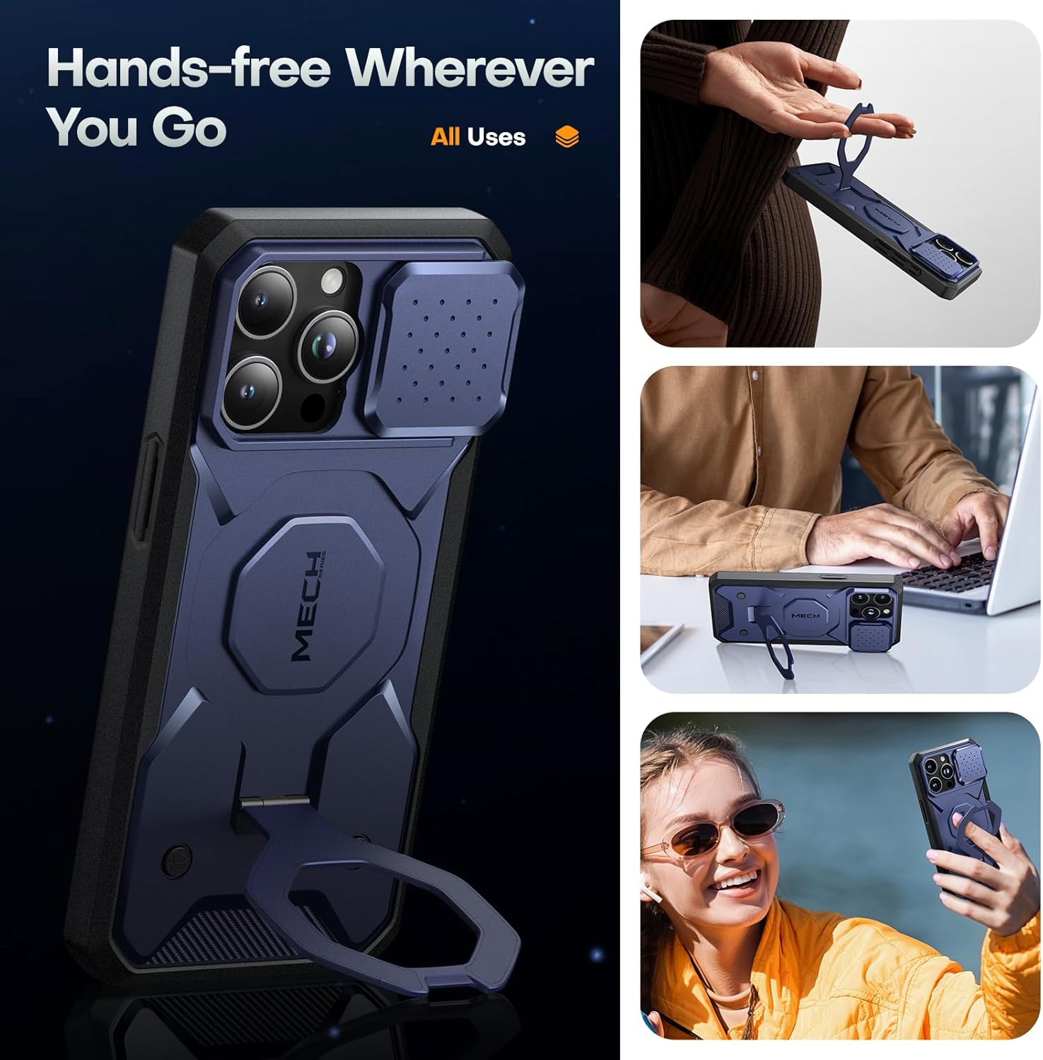 TONGATE Magnetic for iPhone 15 Pro Max Case