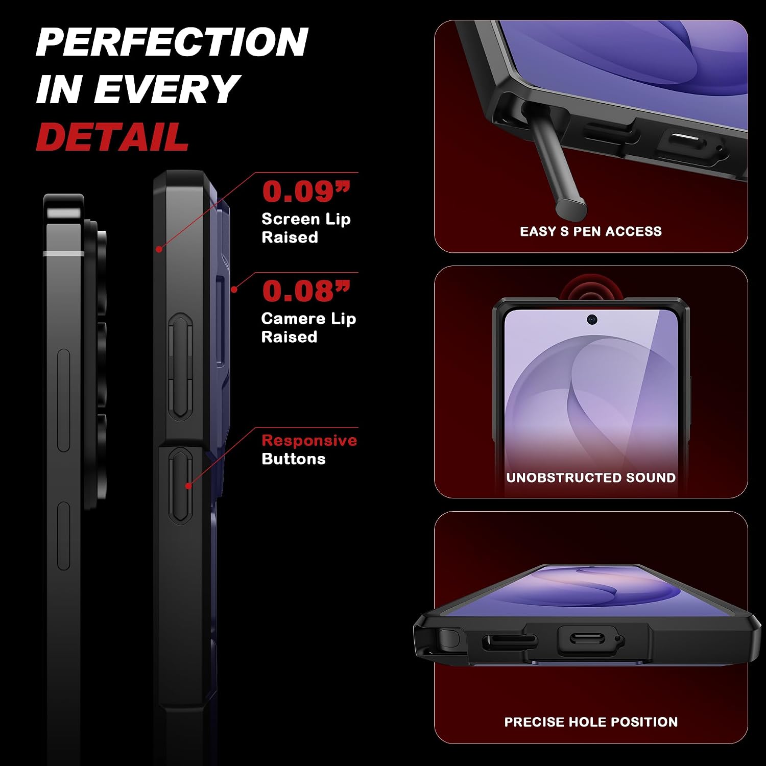 Galaxy S26 Ultra Magnetic Stand Case with Screen Protector