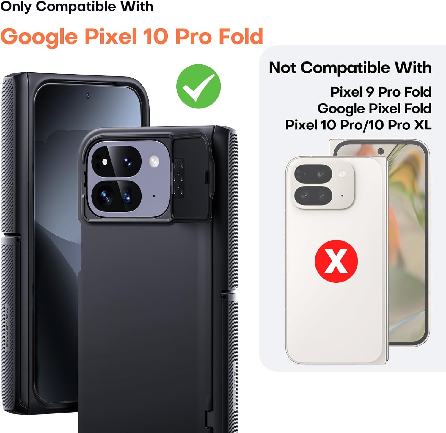 TONGATE Pixel 10 Pro Fold Case