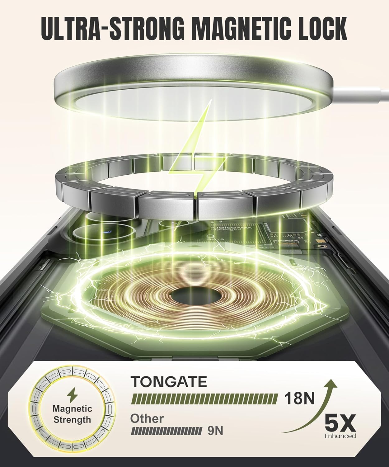 Samsung S26 Ultra Case with 360° Spin Magnetic Stand