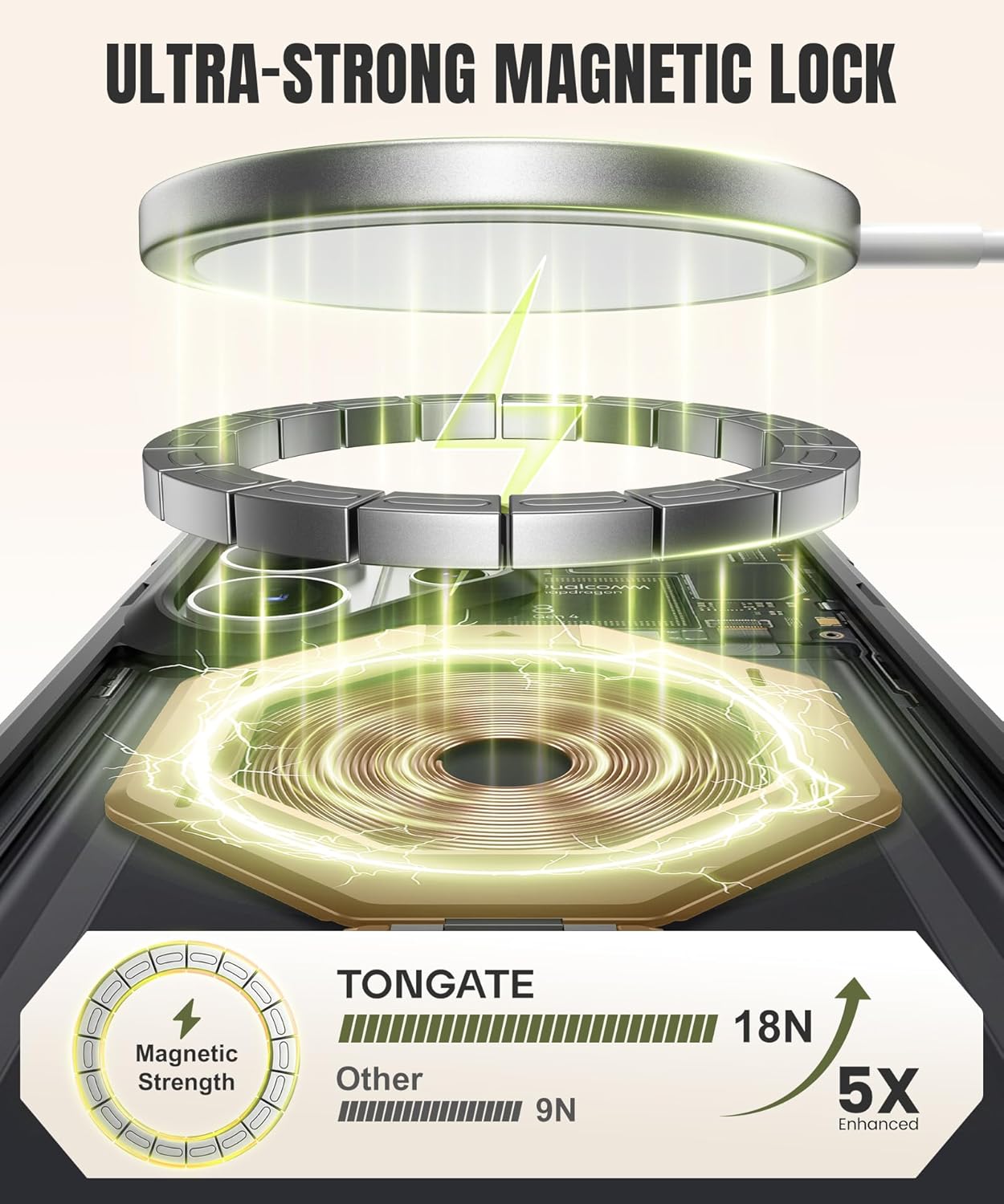 Samsung S26 Ultra Case with 360° Spin Magnetic Stand