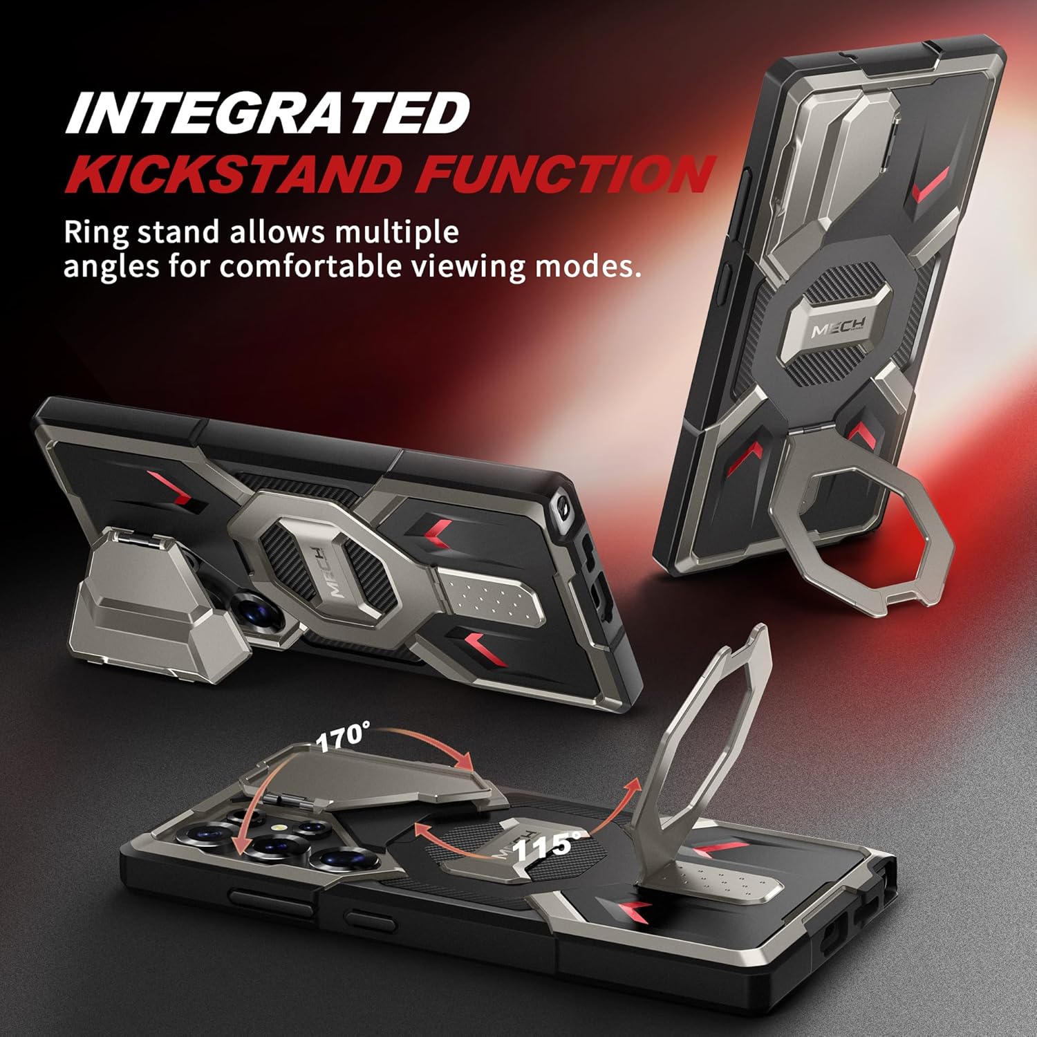 TONGATE Magnetic Case for Galaxy S25 Ultra