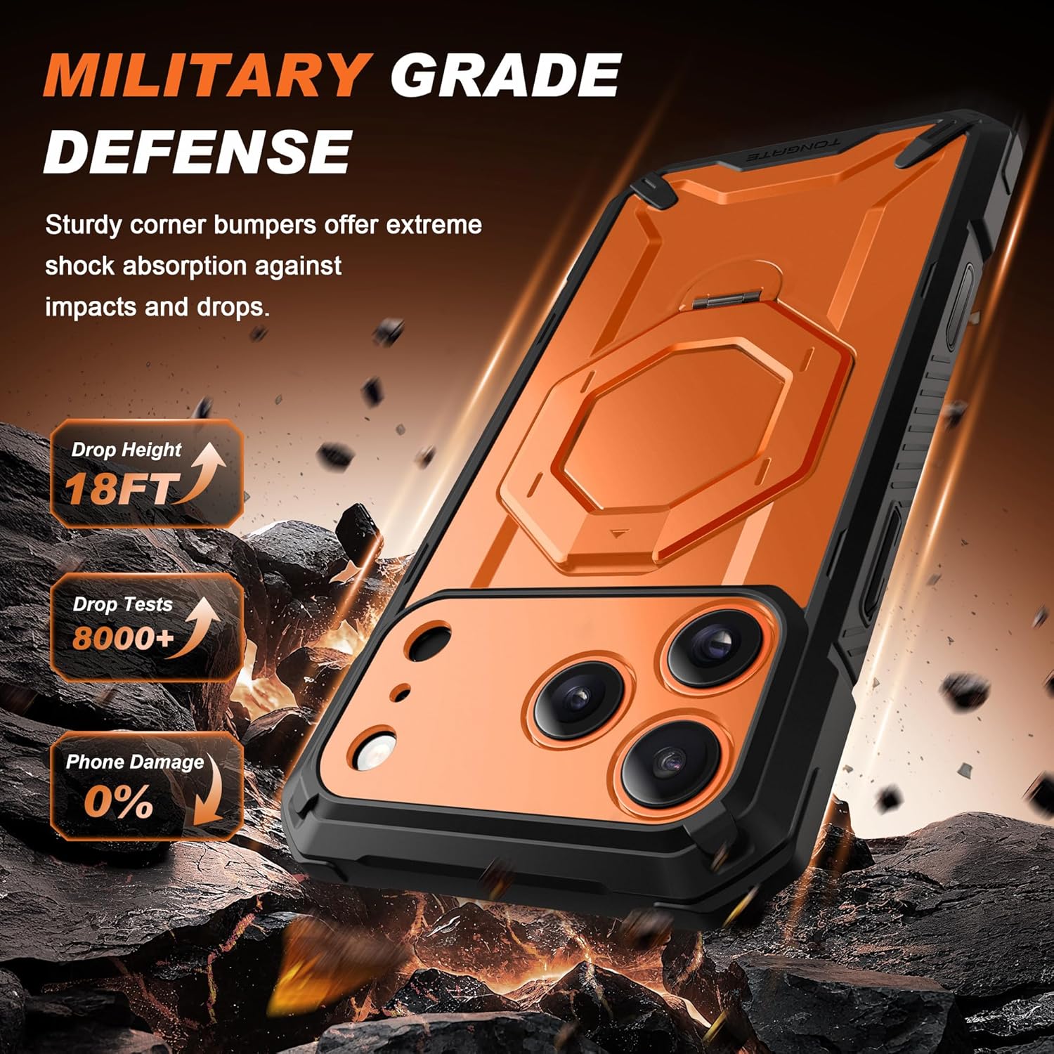 TONGATE iPhone 17 Pro Max Case