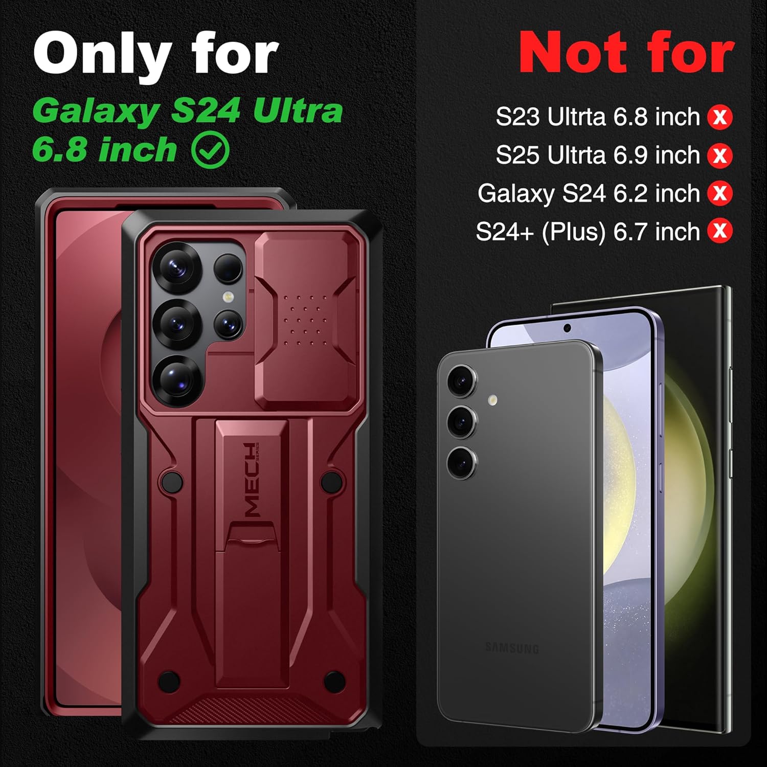 TONGATE Samsung Galaxy S24 Ultra Case