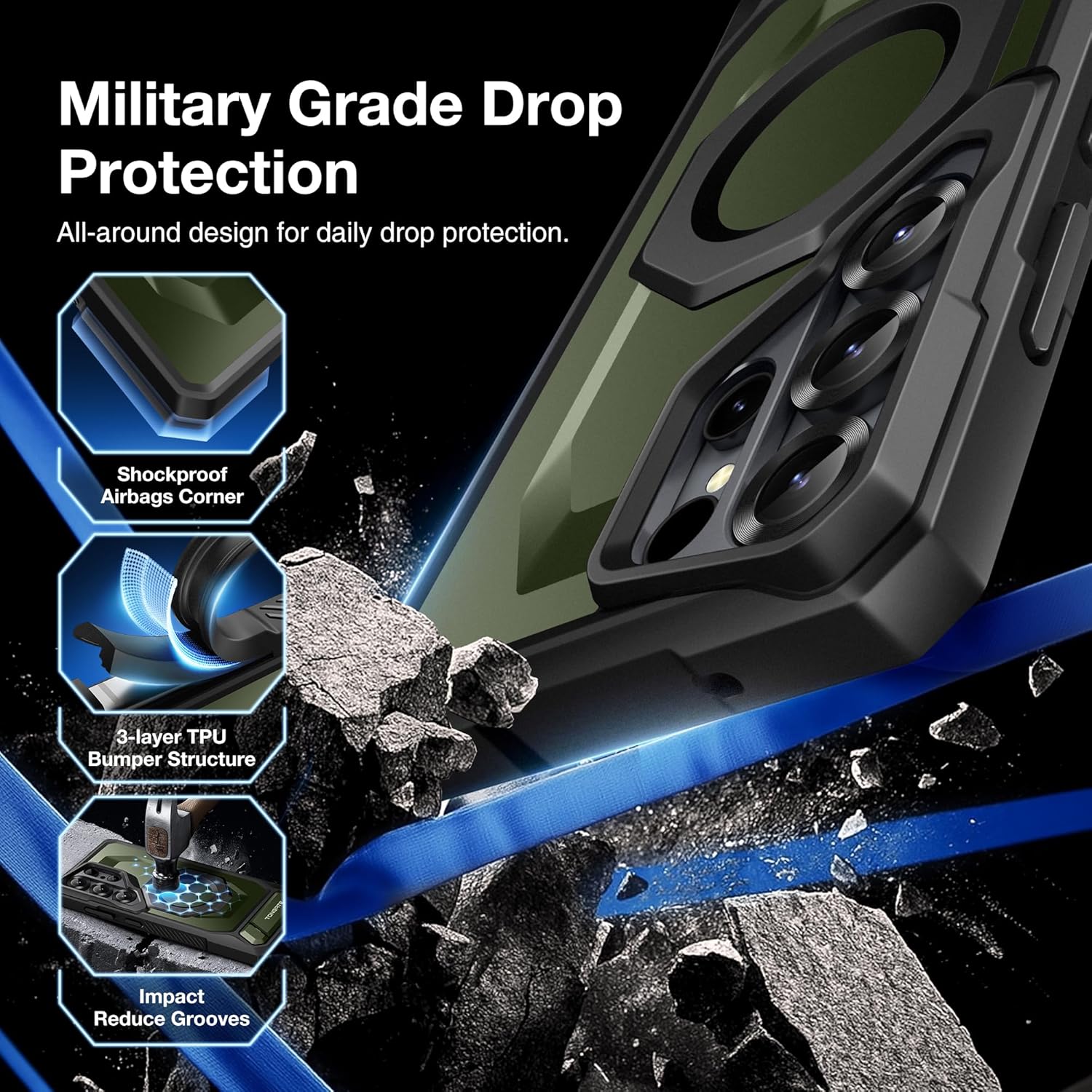 Tongate Samsung S25 Ultra Magnetic Case