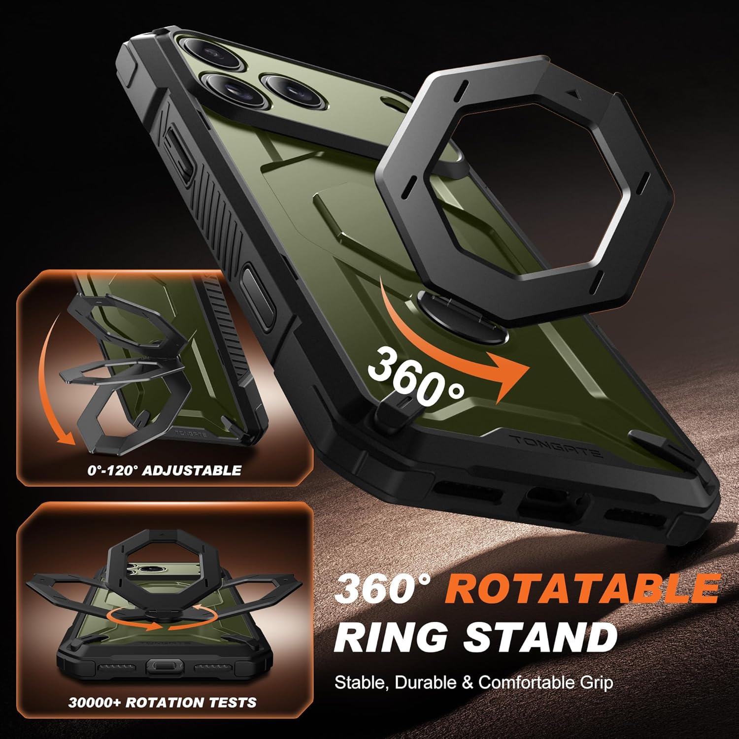 TONGATE iPhone 17 Pro Max Case