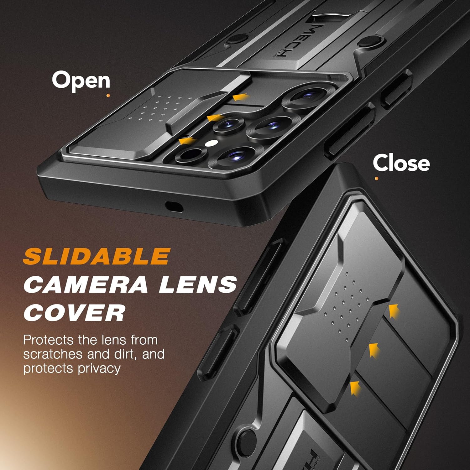 Samsung Galaxy S24 Ultra Case with Privacy Screen Protector