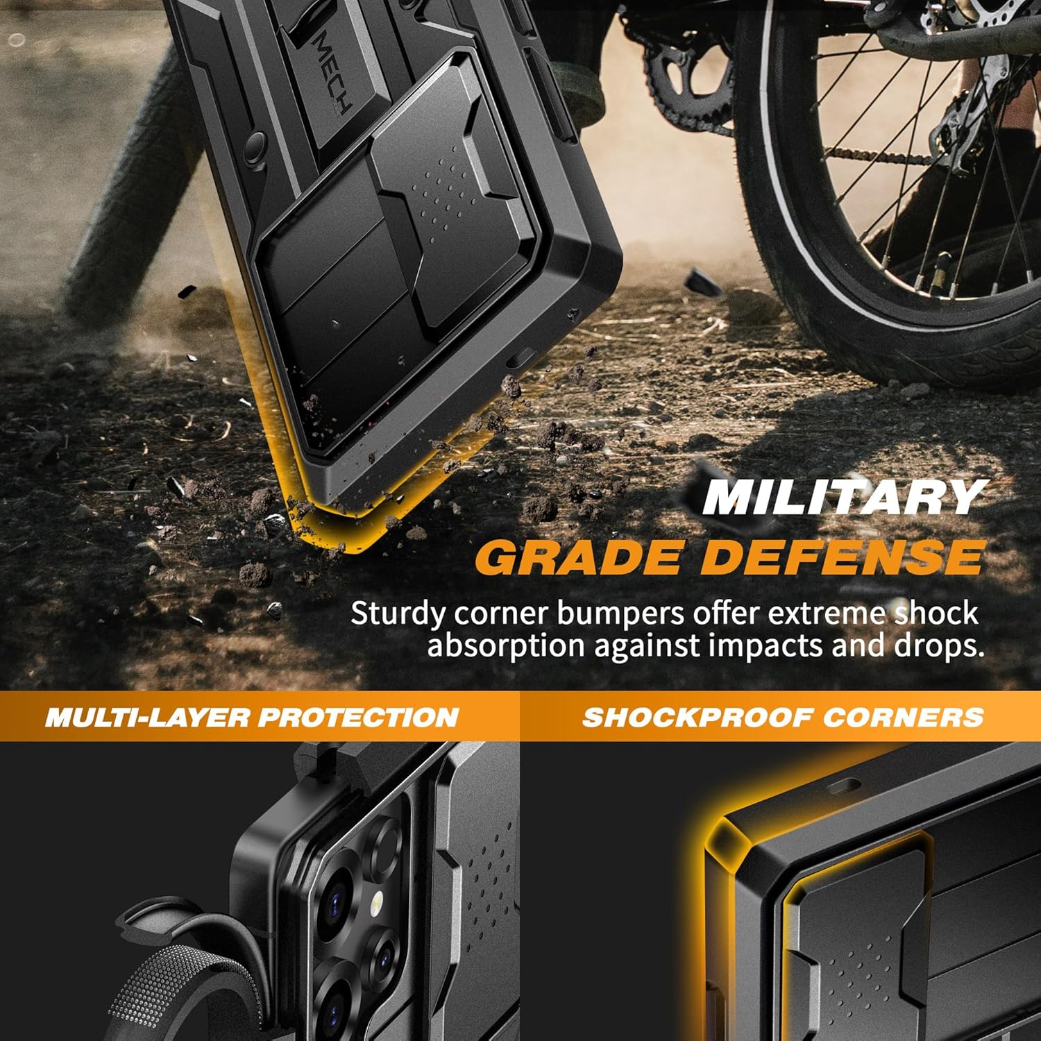 TONGATE for Samsung Galaxy S25 Ultra Case Black