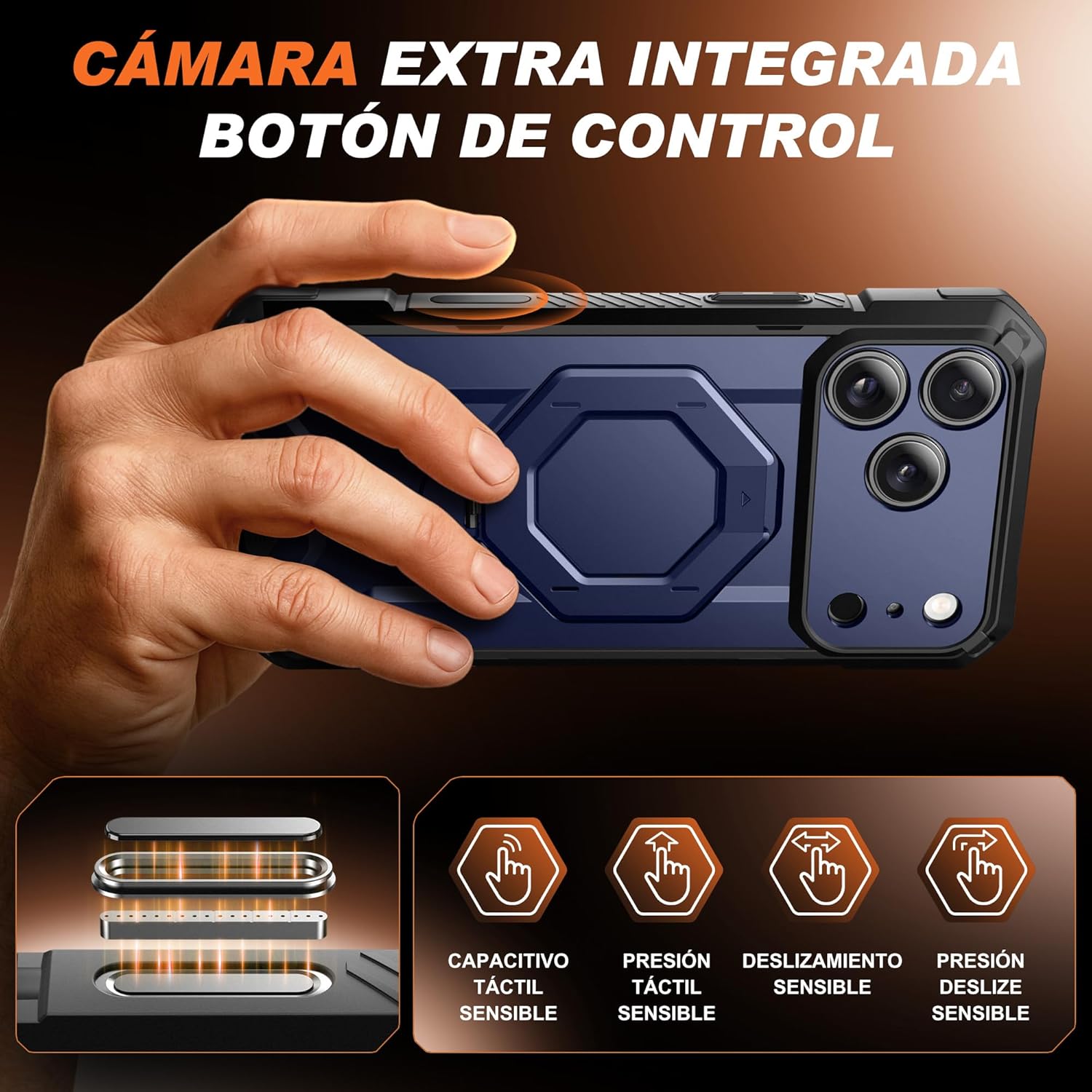 TONGATE iPhone 17 Pro Max Case