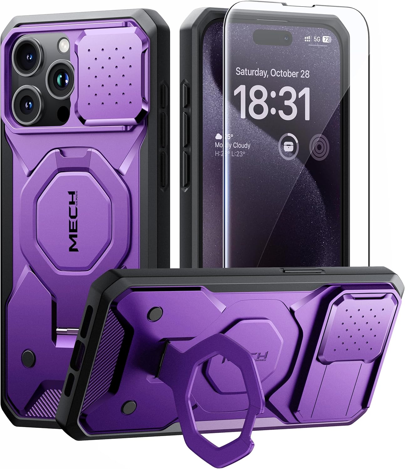 TONGATE Magnetic for iPhone 15 Pro Max Case