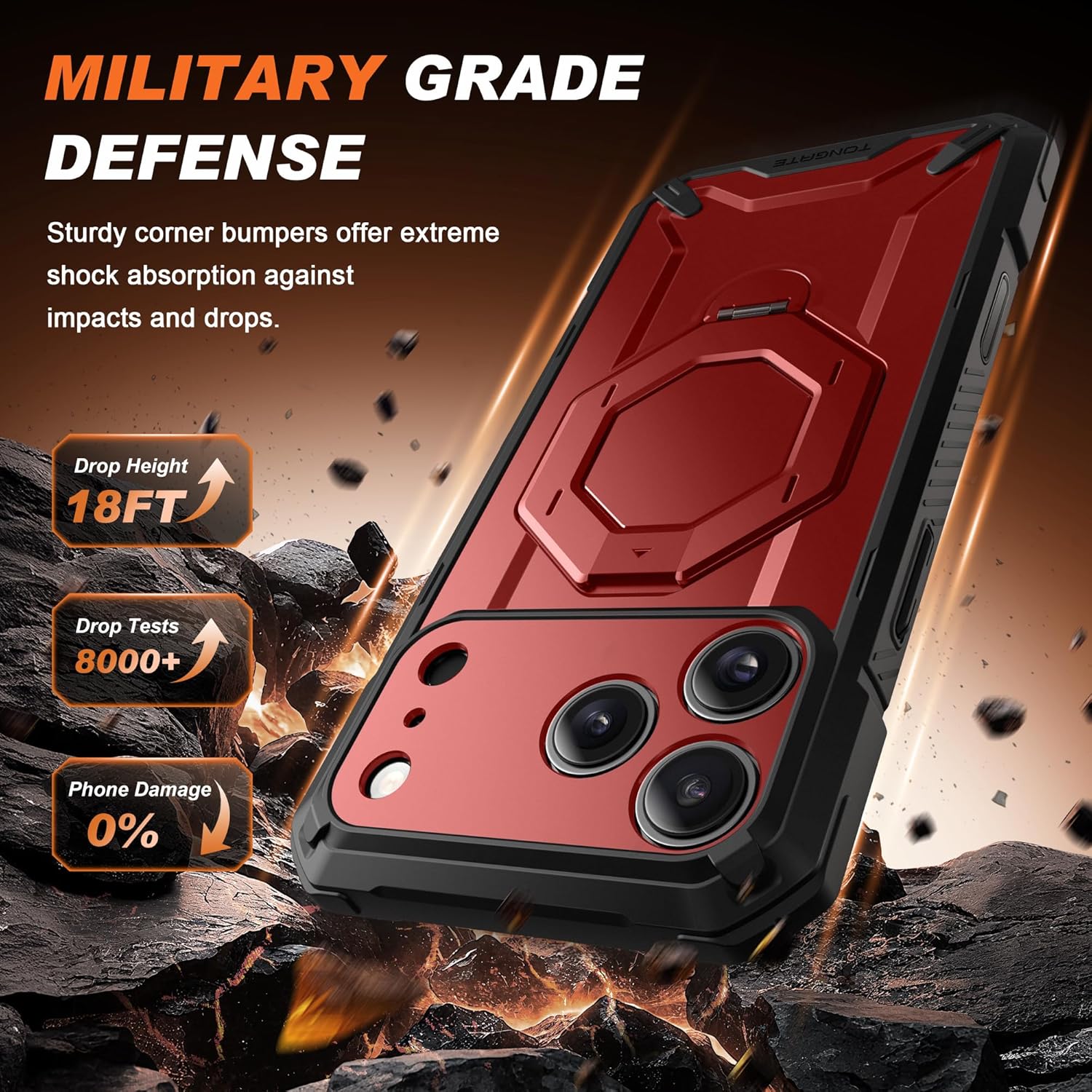 TONGATE iPhone 17 Pro Max Case