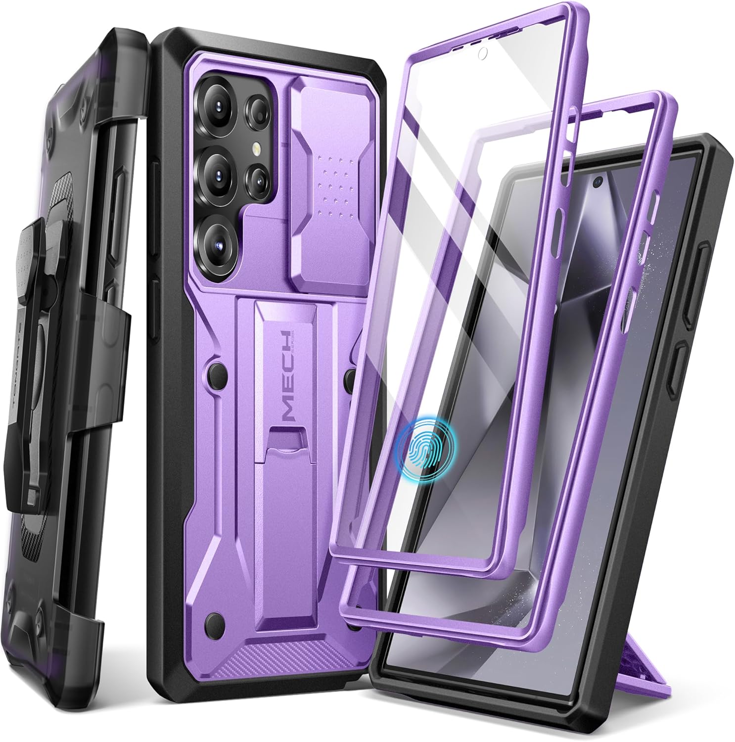 TONGATE for Samsung Galaxy S25 Ultra Case Purple