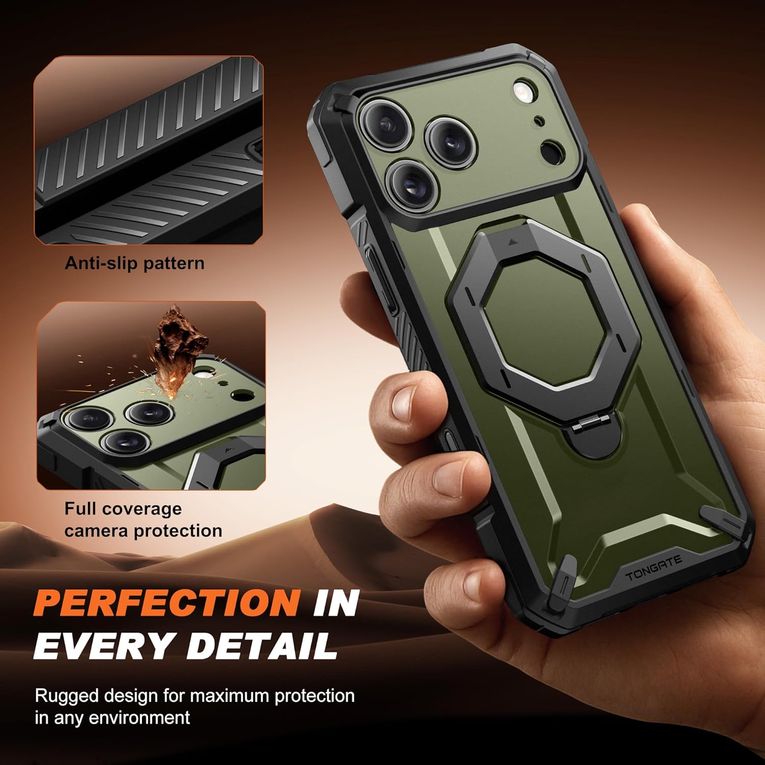 TONGATE iPhone 17 Pro Max Case