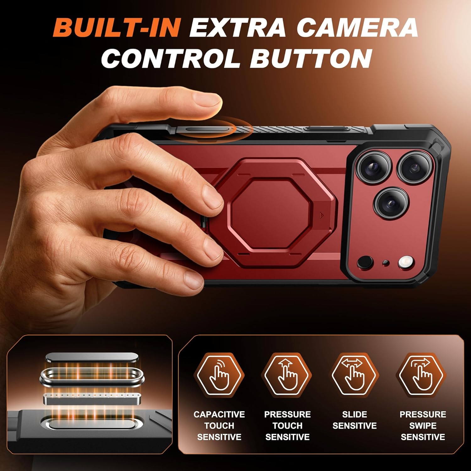 TONGATE iPhone 17 Pro Max Case