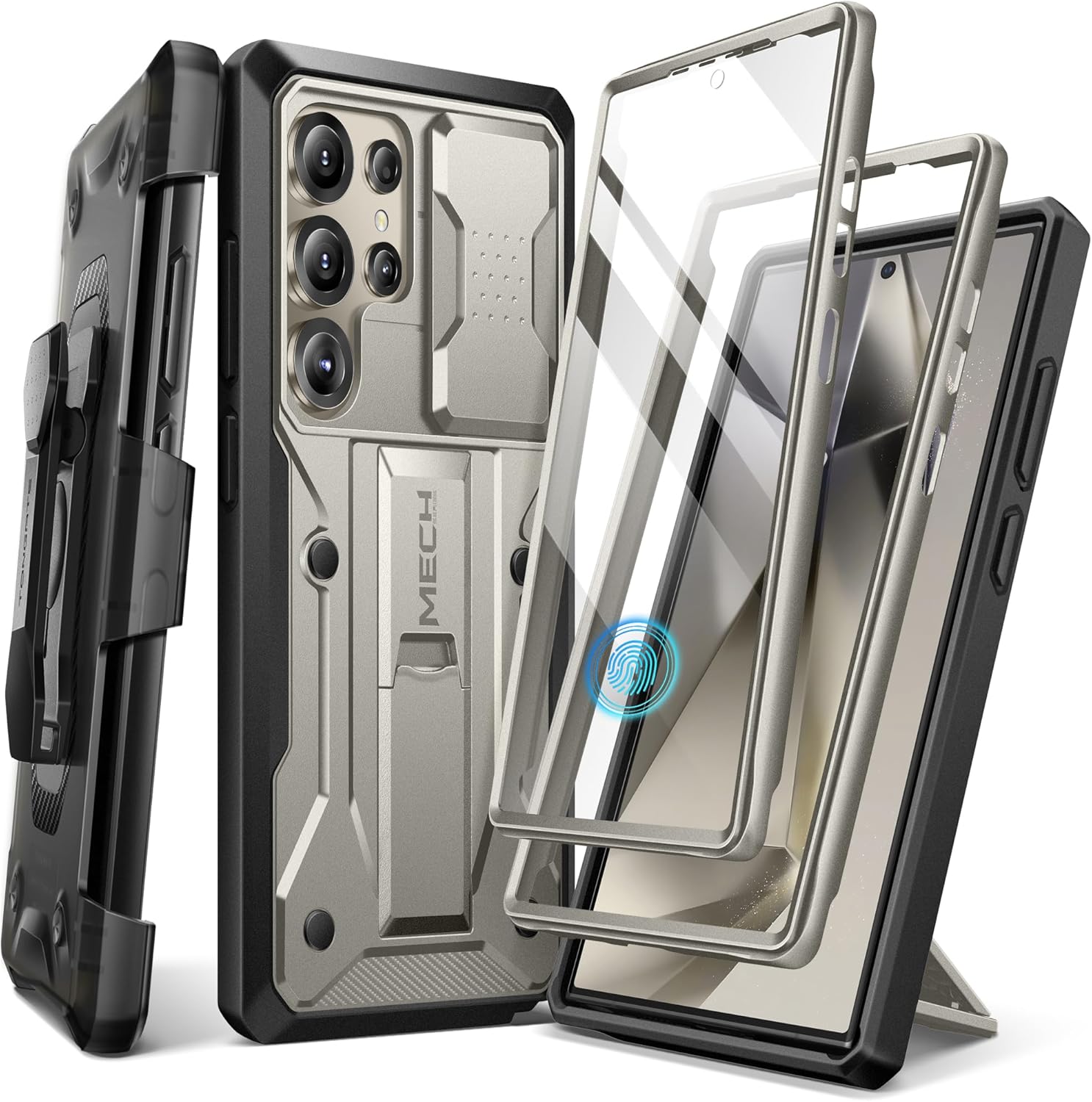 TONGATE for Samsung Galaxy S25 Ultra Case TiGray