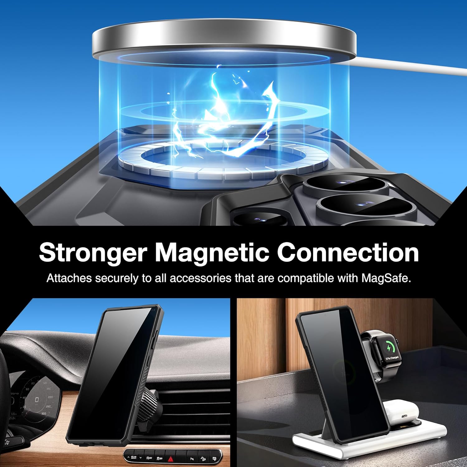 Samsung Galaxy S26 Ultra Case with Aluminum Alloy Kickstand