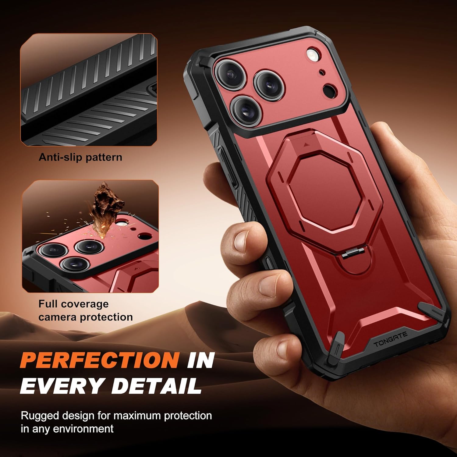 TONGATE iPhone 17 Pro Max Case