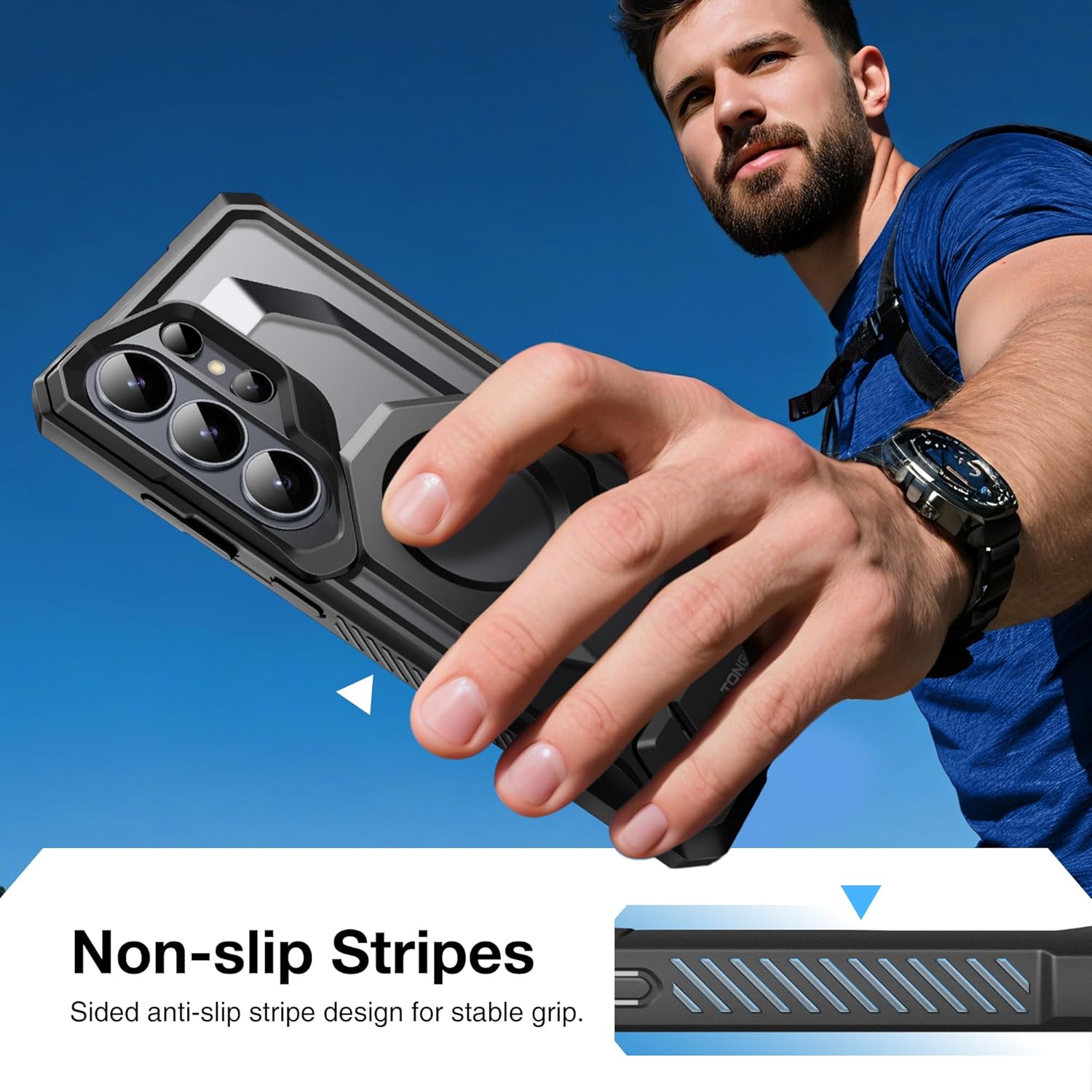 Samsung Galaxy S26 Ultra Case with Aluminum Alloy Kickstand