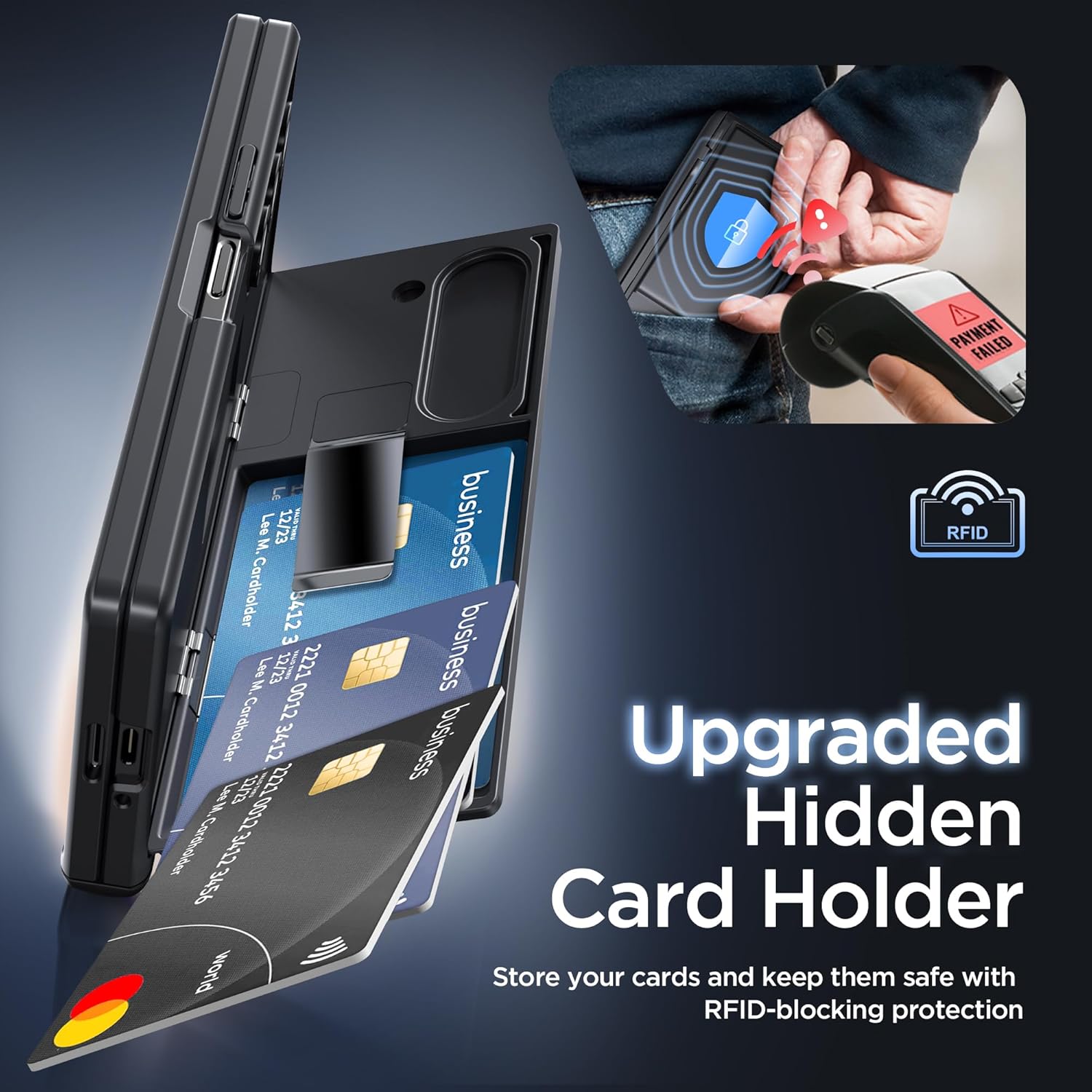 TONGATE Z Fold 7 Case With Wallet