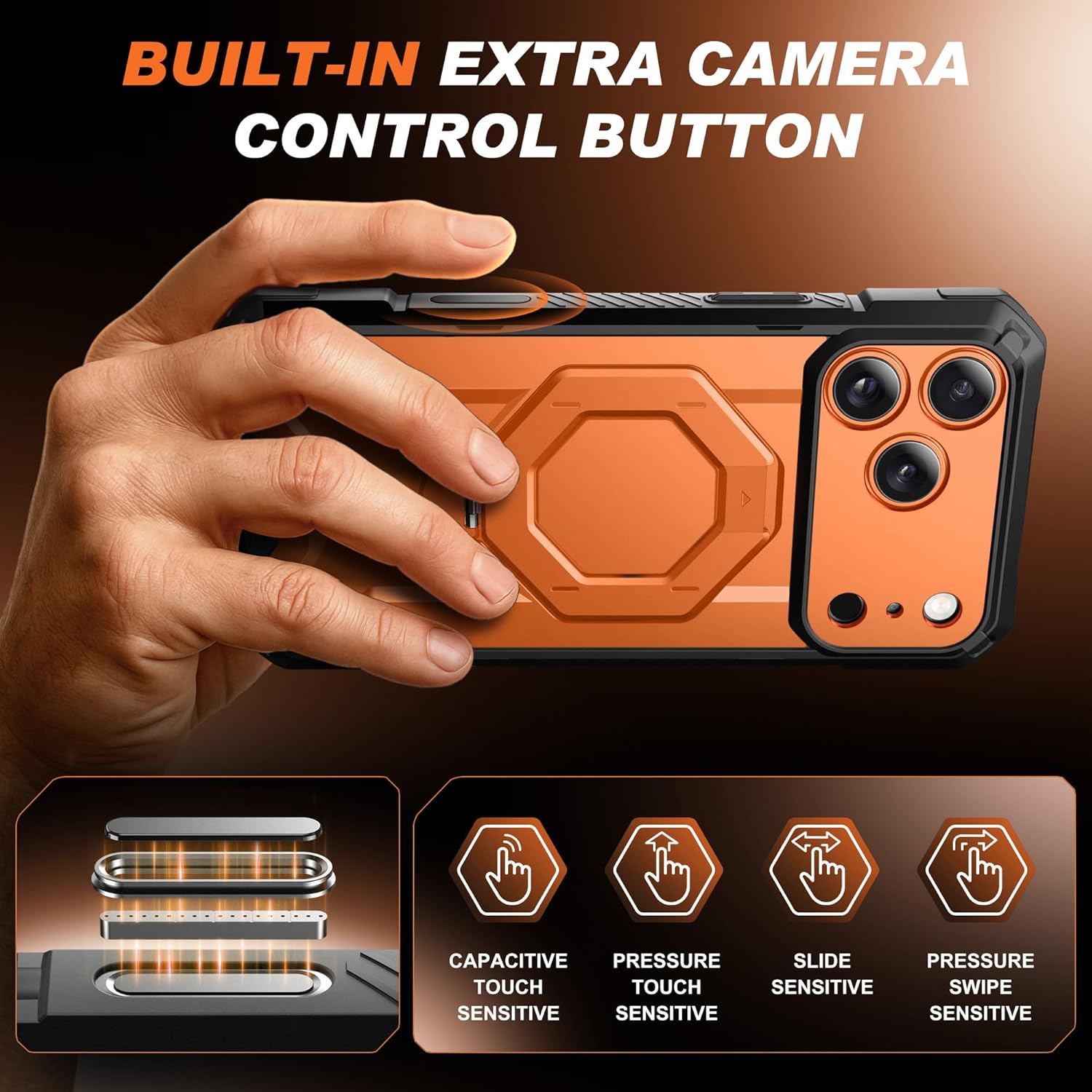 TONGATE iPhone 17 Pro Max Case