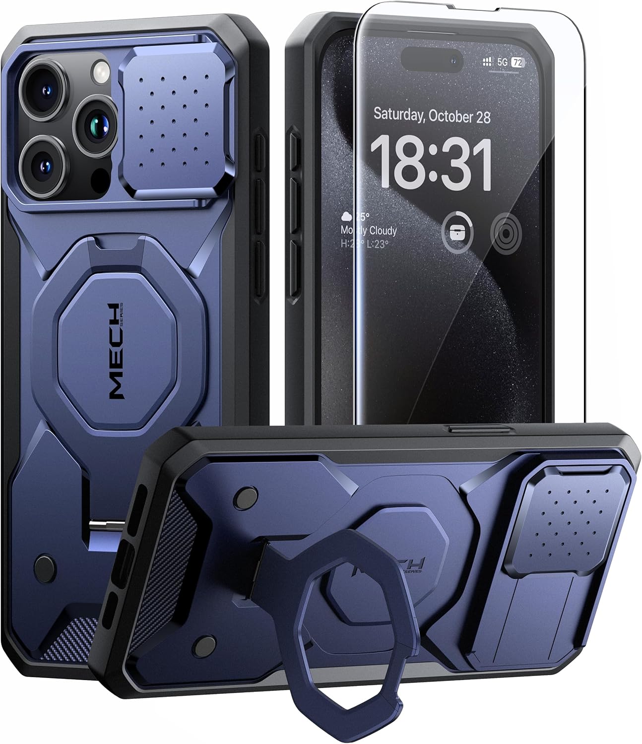 TONGATE Magnetic for iPhone 15 Pro Max Case