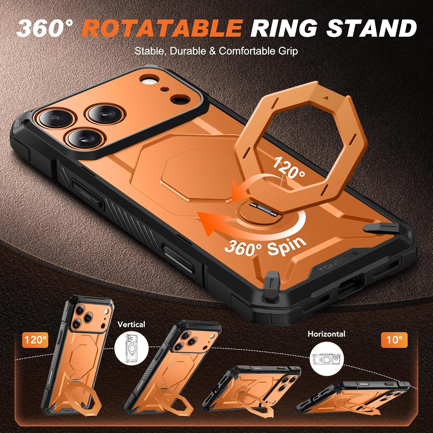 TONGATE iPhone 17 Pro Max Case