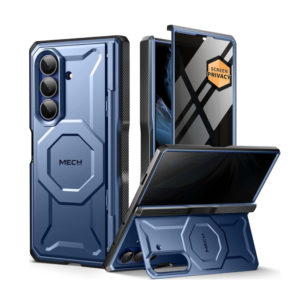 Z Fold 7 Case with Privacy Screen Protector