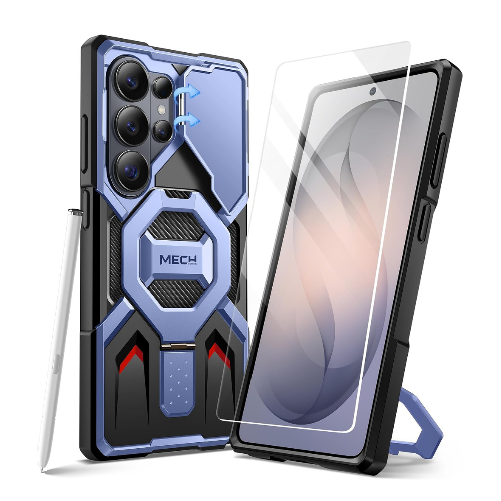 Galaxy S26 Ultra Magnetic Stand Case with Screen Protector