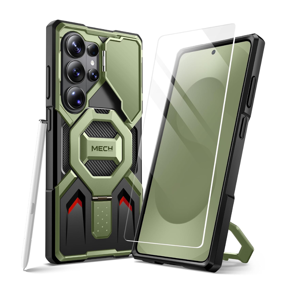 Galaxy S26 Ultra Magnetic Stand Case with Screen Protector