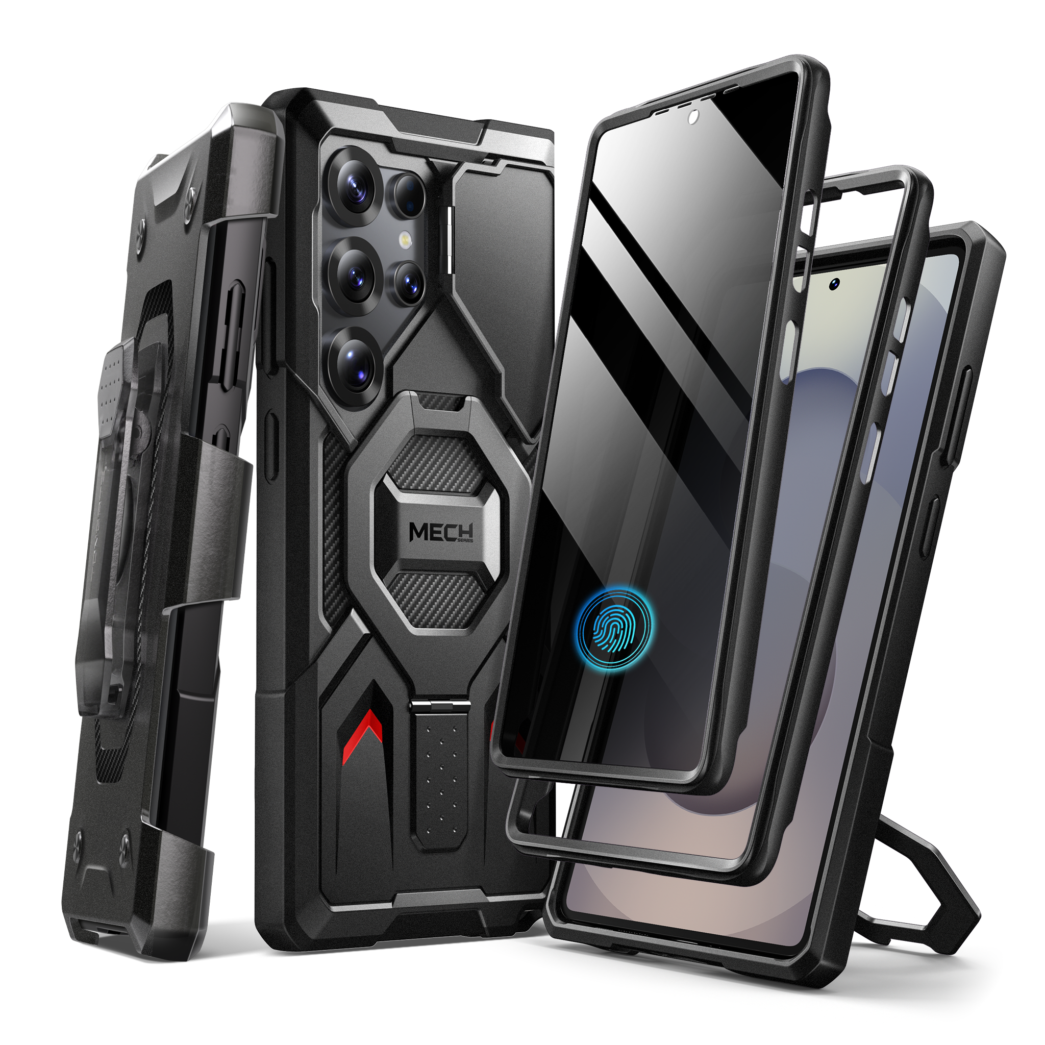 Samsung S25 Ultra Magnetic Case with Belt Clip