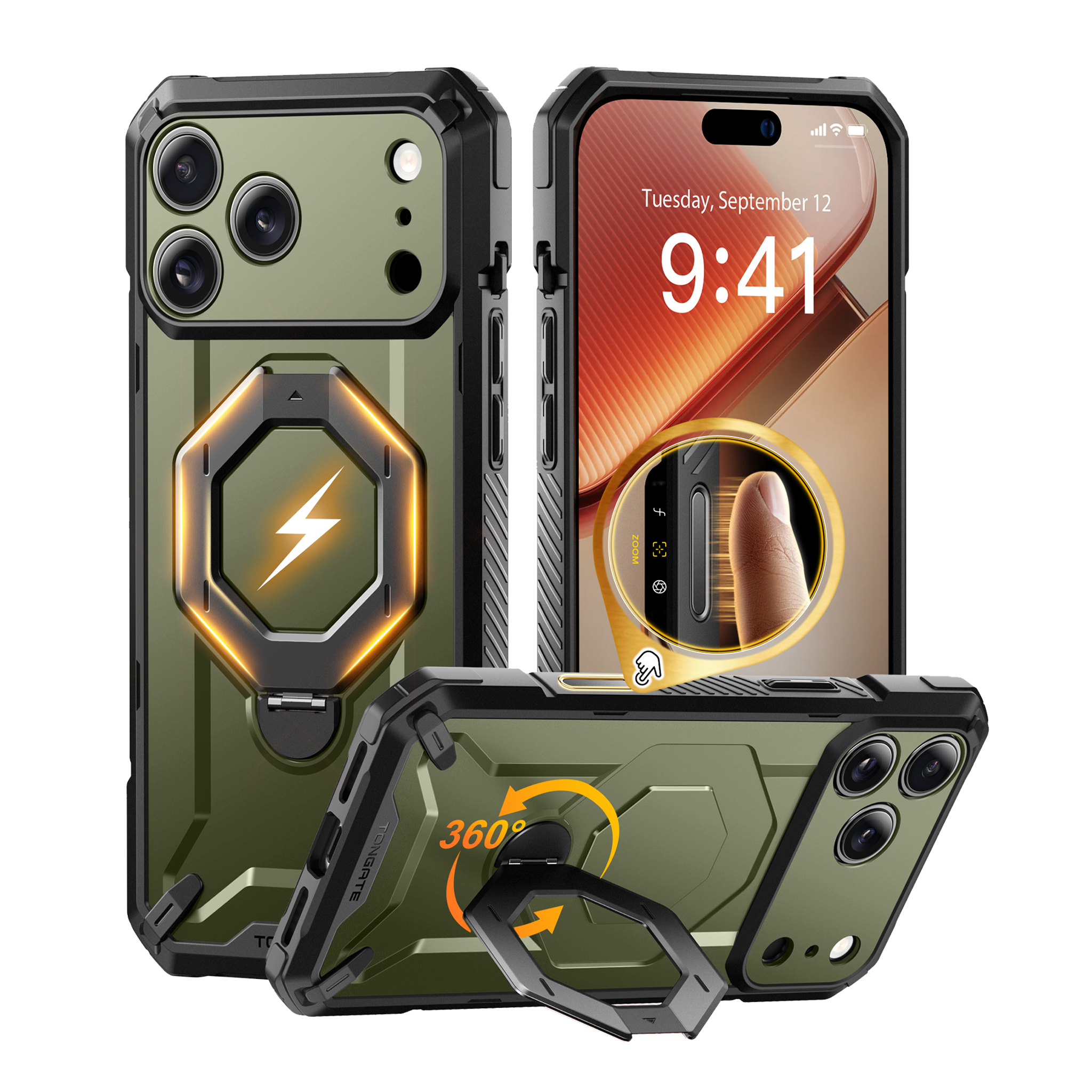 TONGATE iPhone 17 Pro Max Case