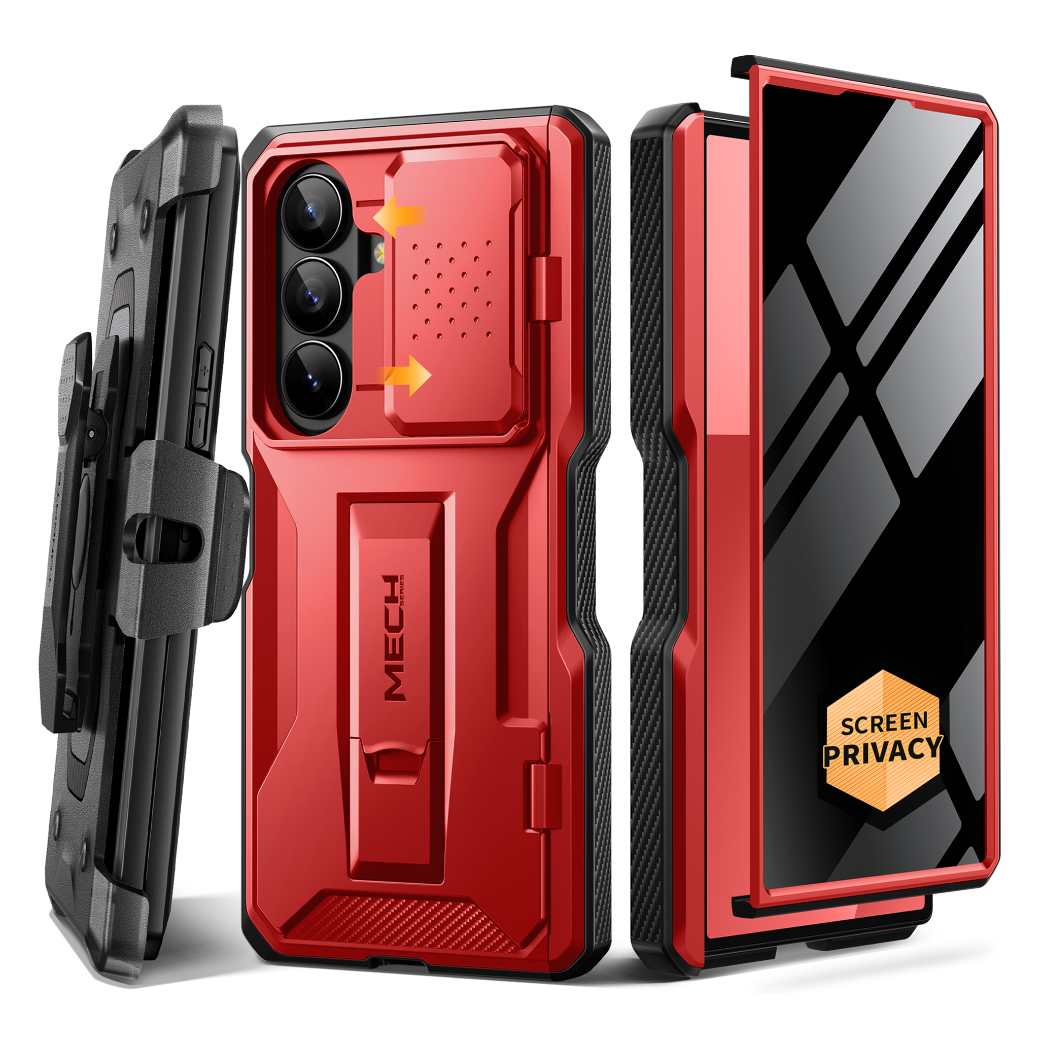 TONGATE Z Fold 7 Case Built-in Belt Clip