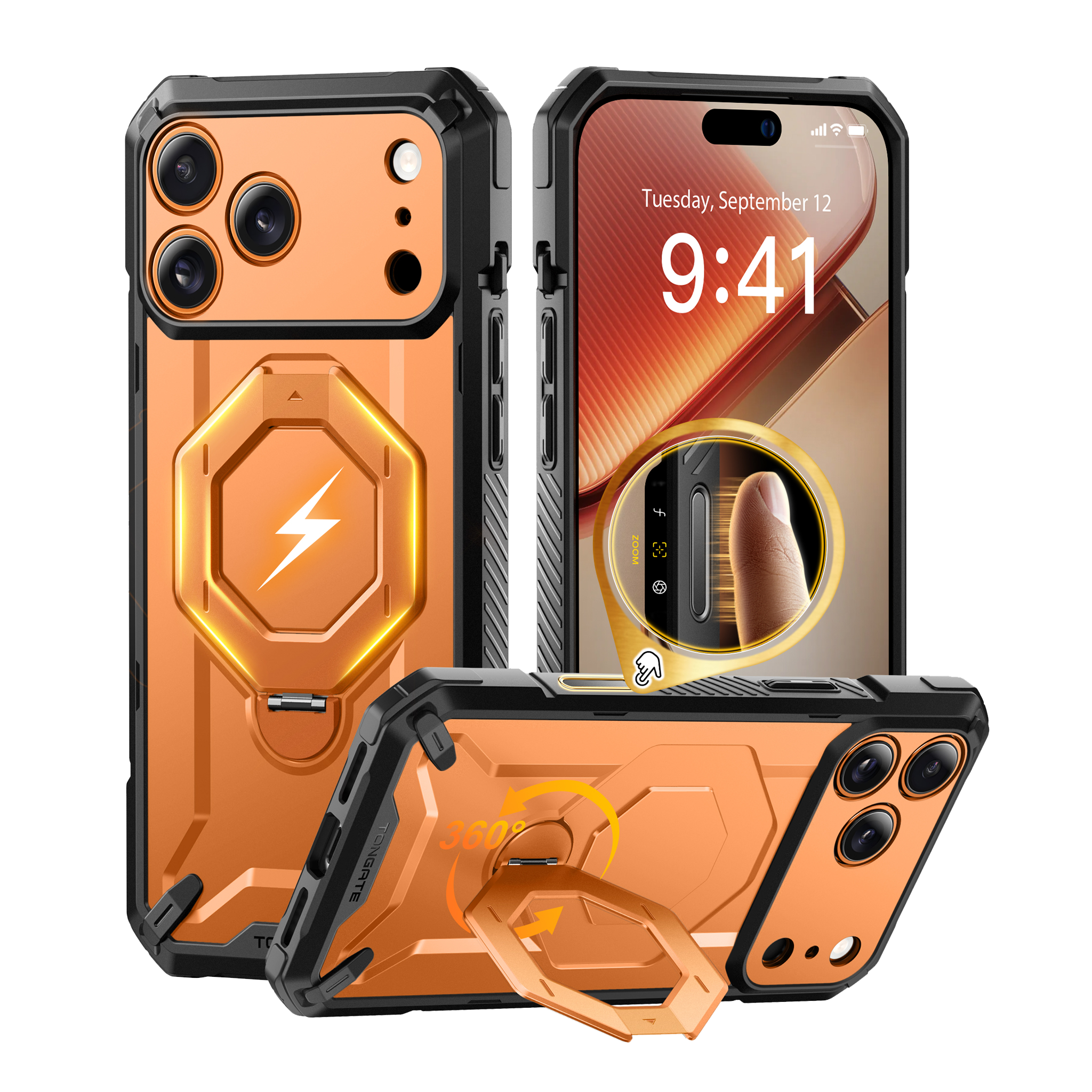 TONGATE iPhone 17 Pro Max Case