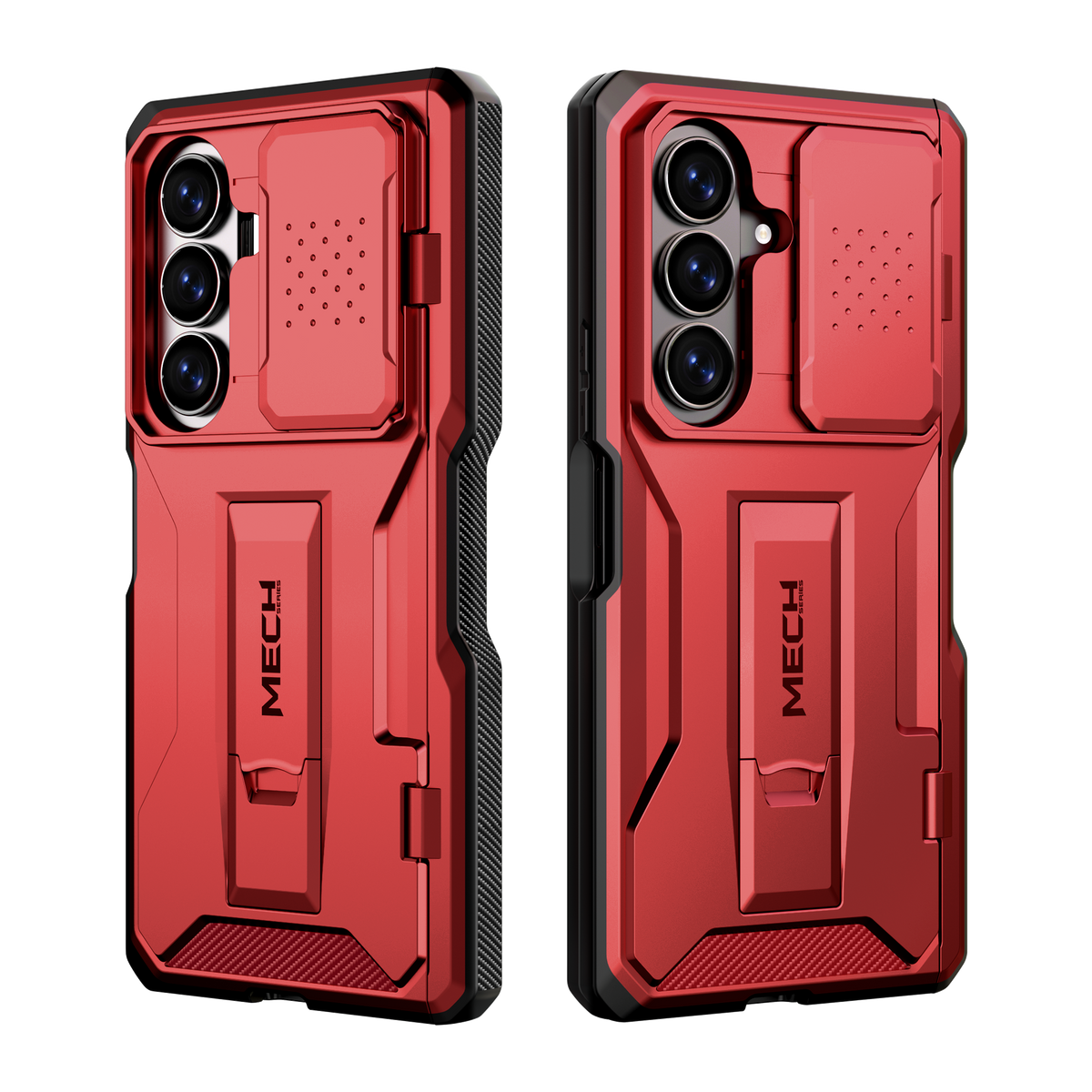 Galaxy Z Fold 7 Slide Camera Case with Stand, Belt Clip & Privacy Screen Protector