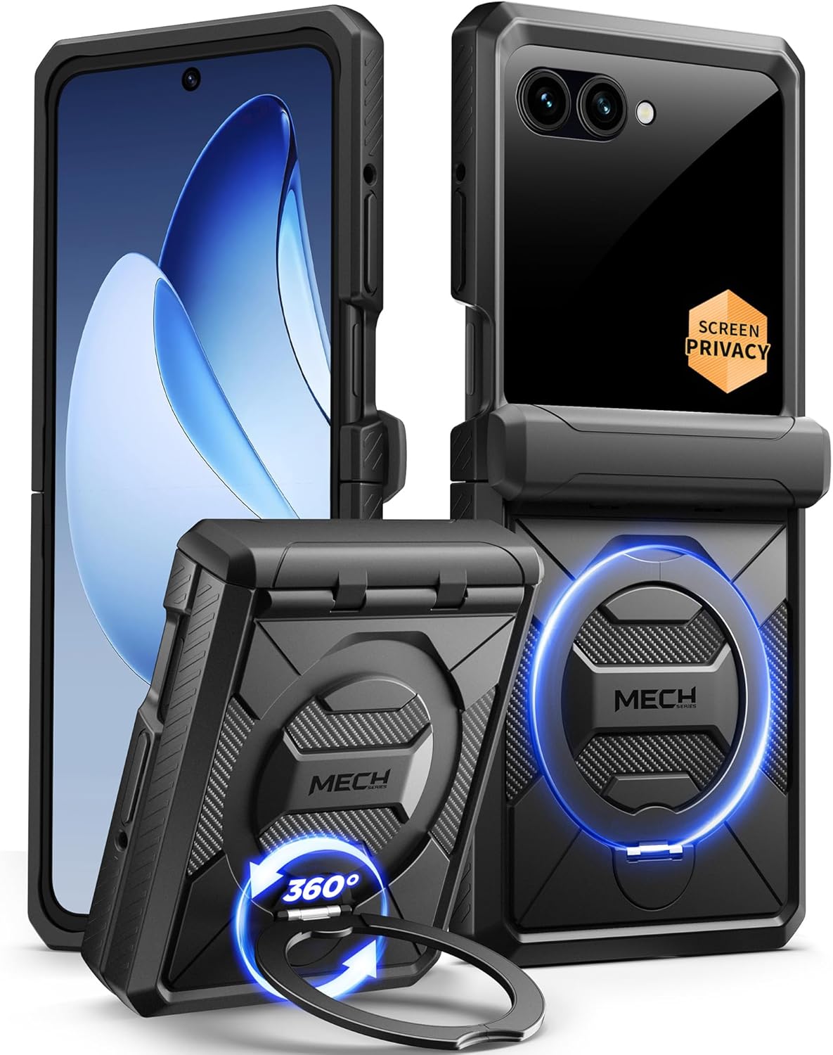 Motorola Razr Case with 360° Spin Magnetic Stand