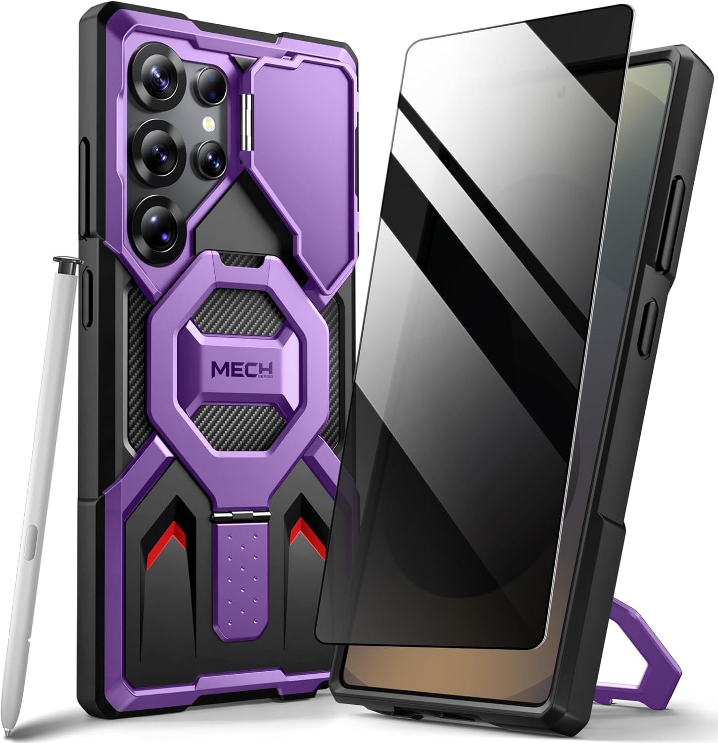Samsung S25 Ultra Magnetic Case with Privacy Screen Protector