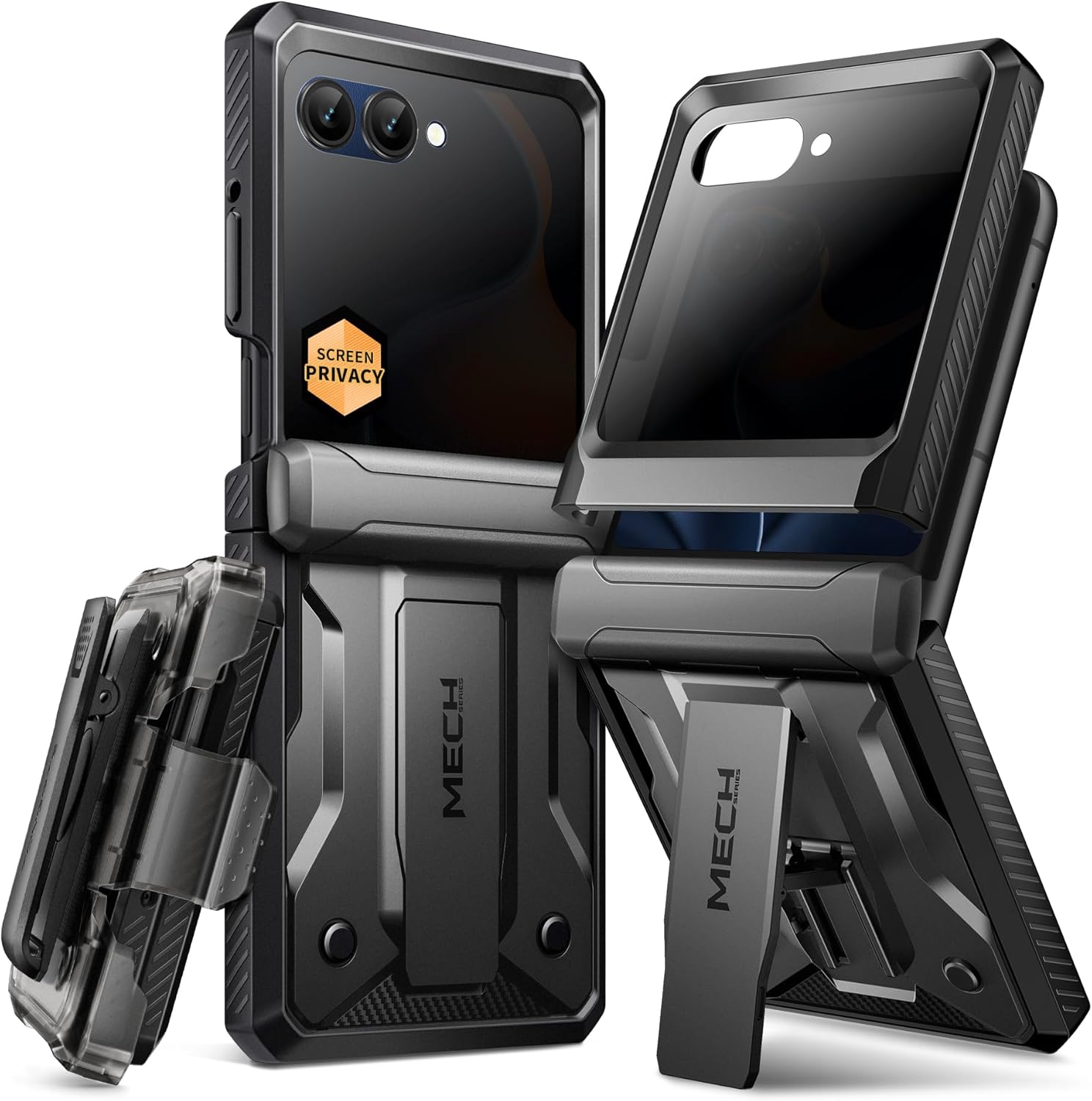 Motorola Razr Case with Privacy Screen Protector