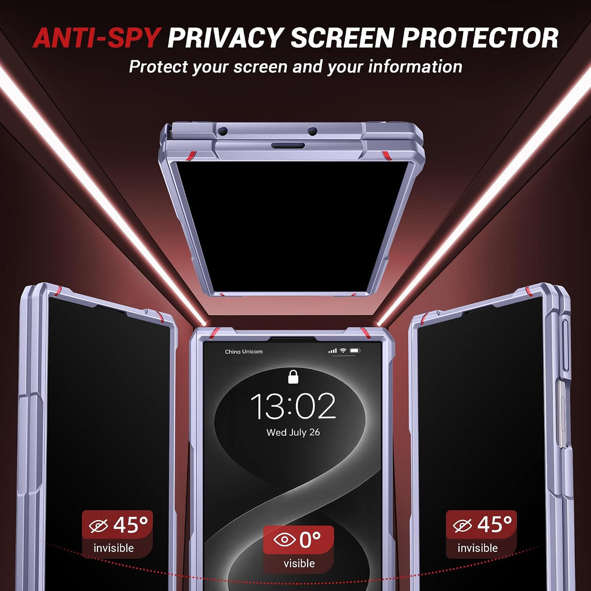 Galaxy Z Fold 8 Magnetic Rotating Stand Case