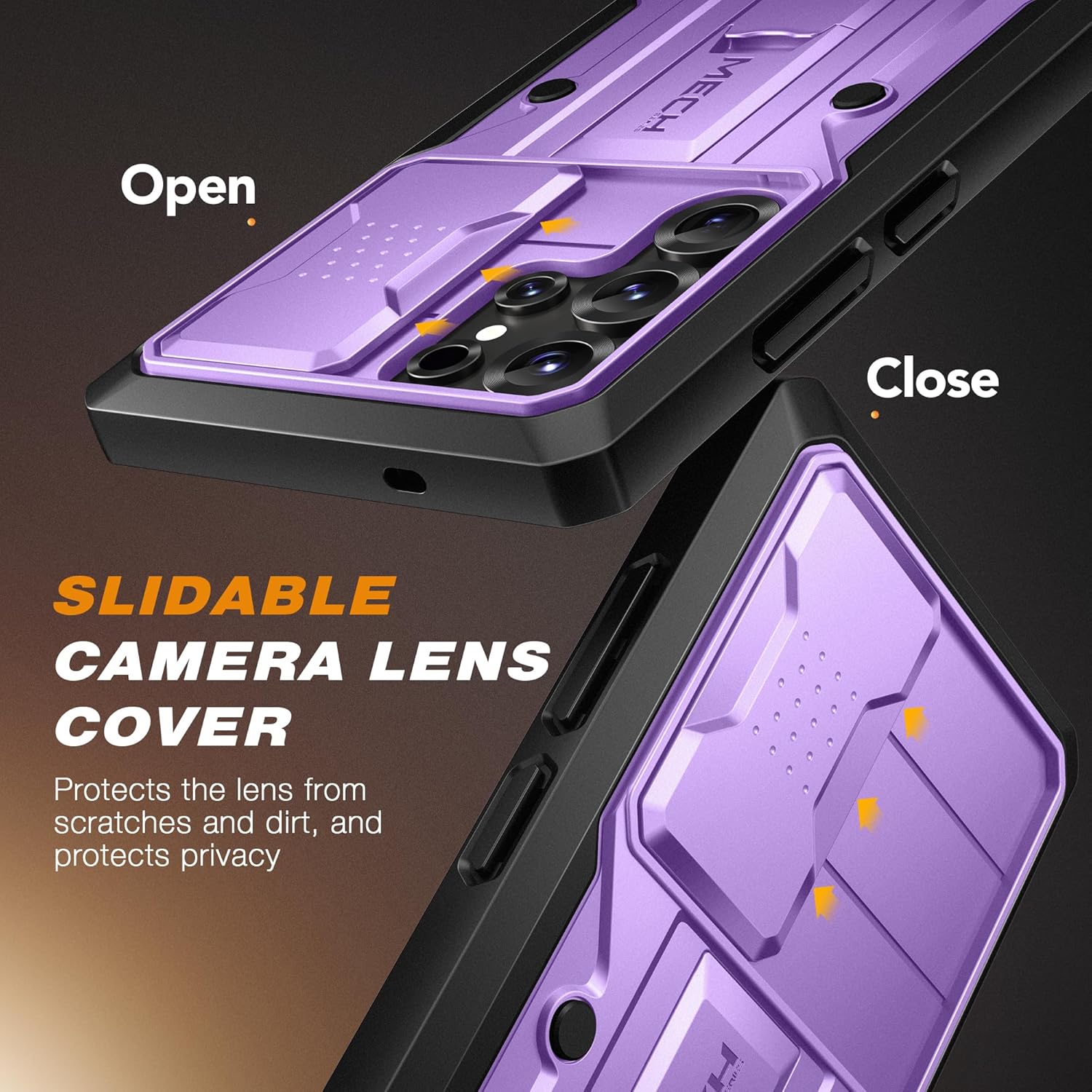 TONGATE for Samsung Galaxy S25 Ultra Case Purple