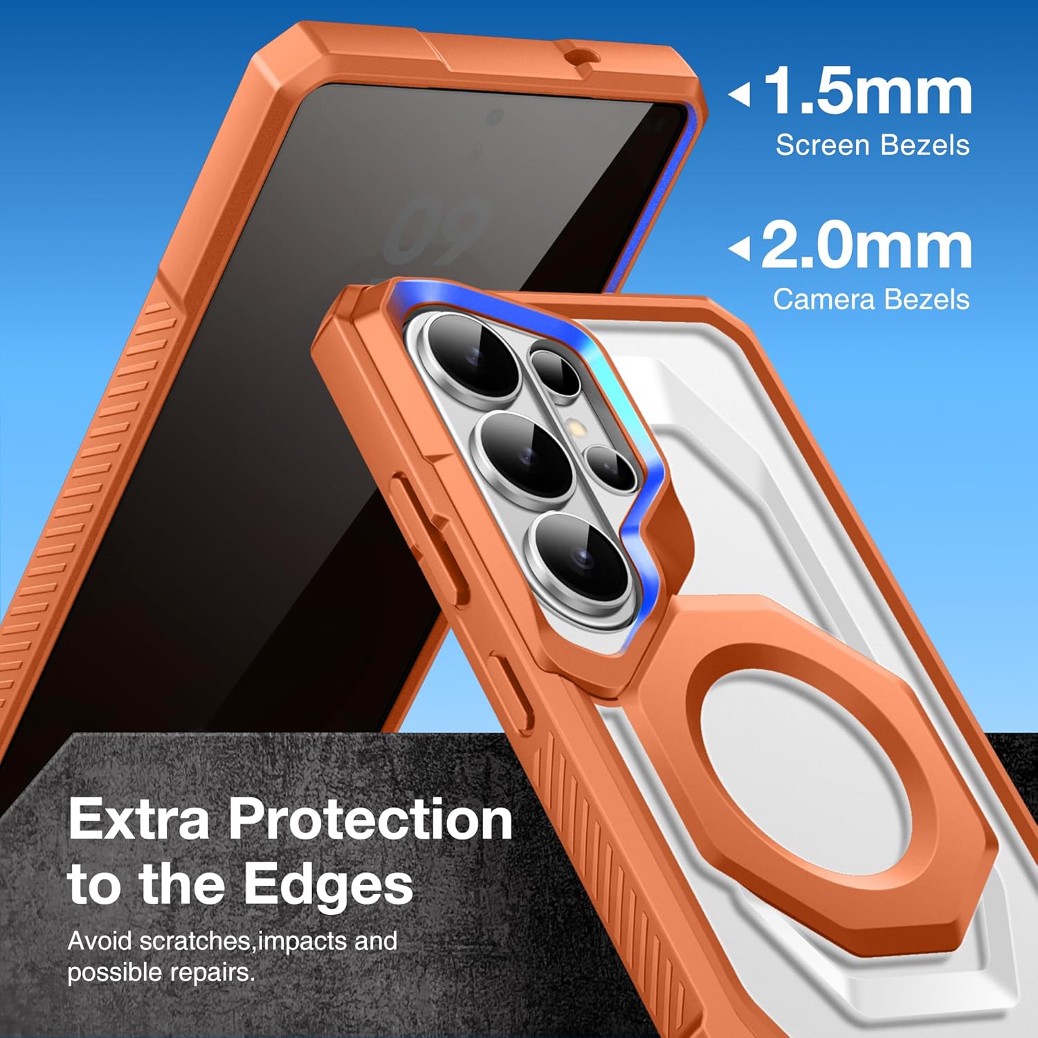 Samsung Galaxy S26 Ultra Case with Aluminum Alloy Kickstand