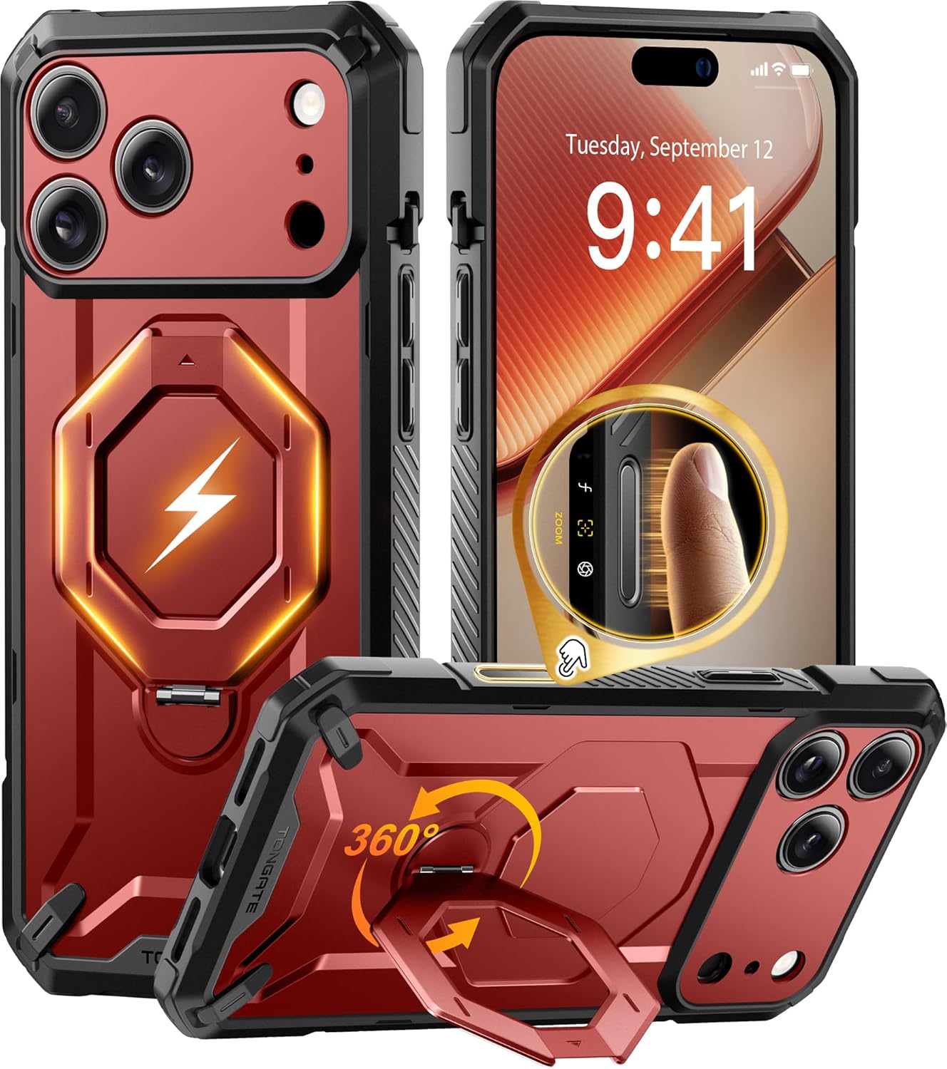 TONGATE iPhone 17 Pro Max Case