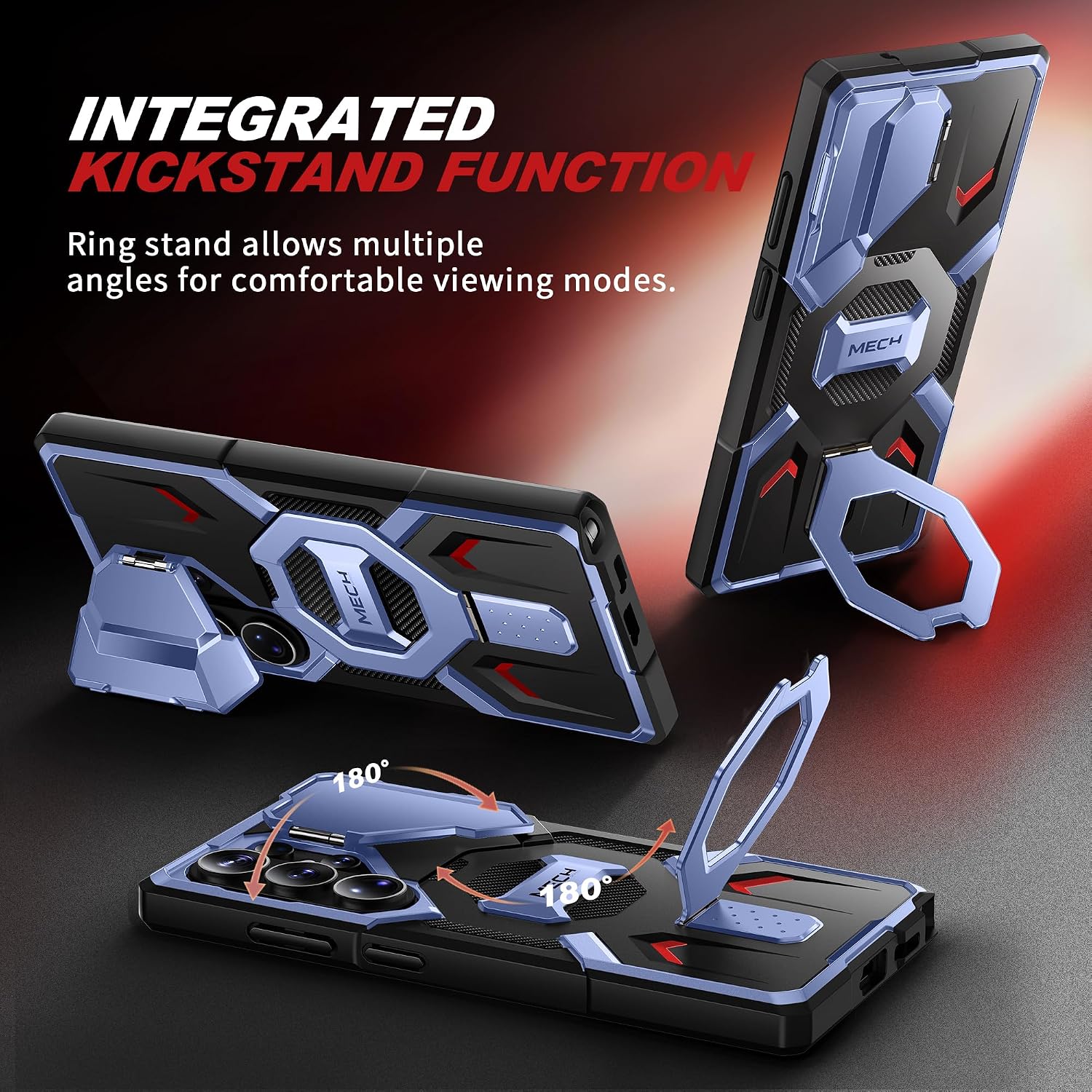 Galaxy S26 Ultra Magnetic Stand Case with Screen Protector