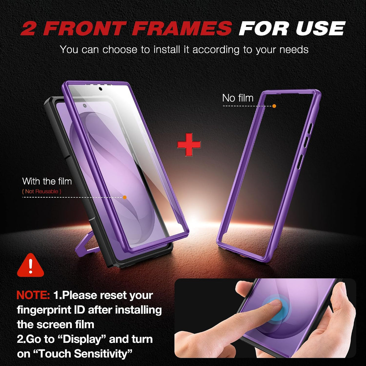Galaxy S26 Ultra Magnetic Stand Case with Belt Clip