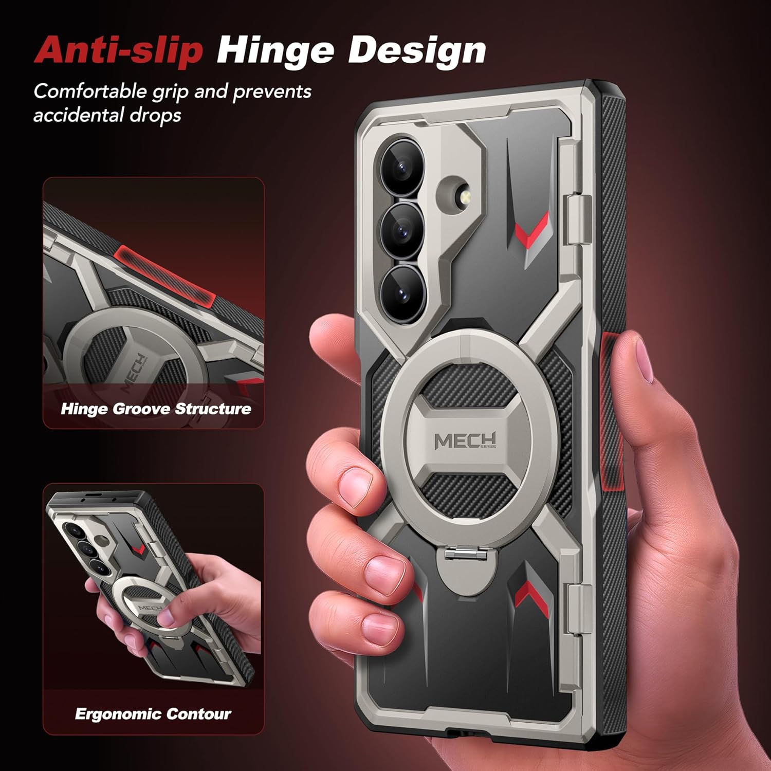 Spin Magnetic Stand for Z Fold 7 Case